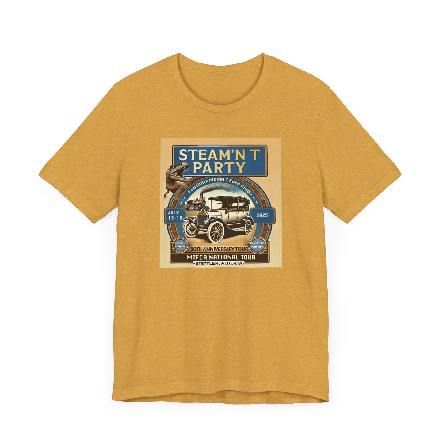Foothills Model T Ford Club STEAM'N T PARTY Unisex T-Shirt