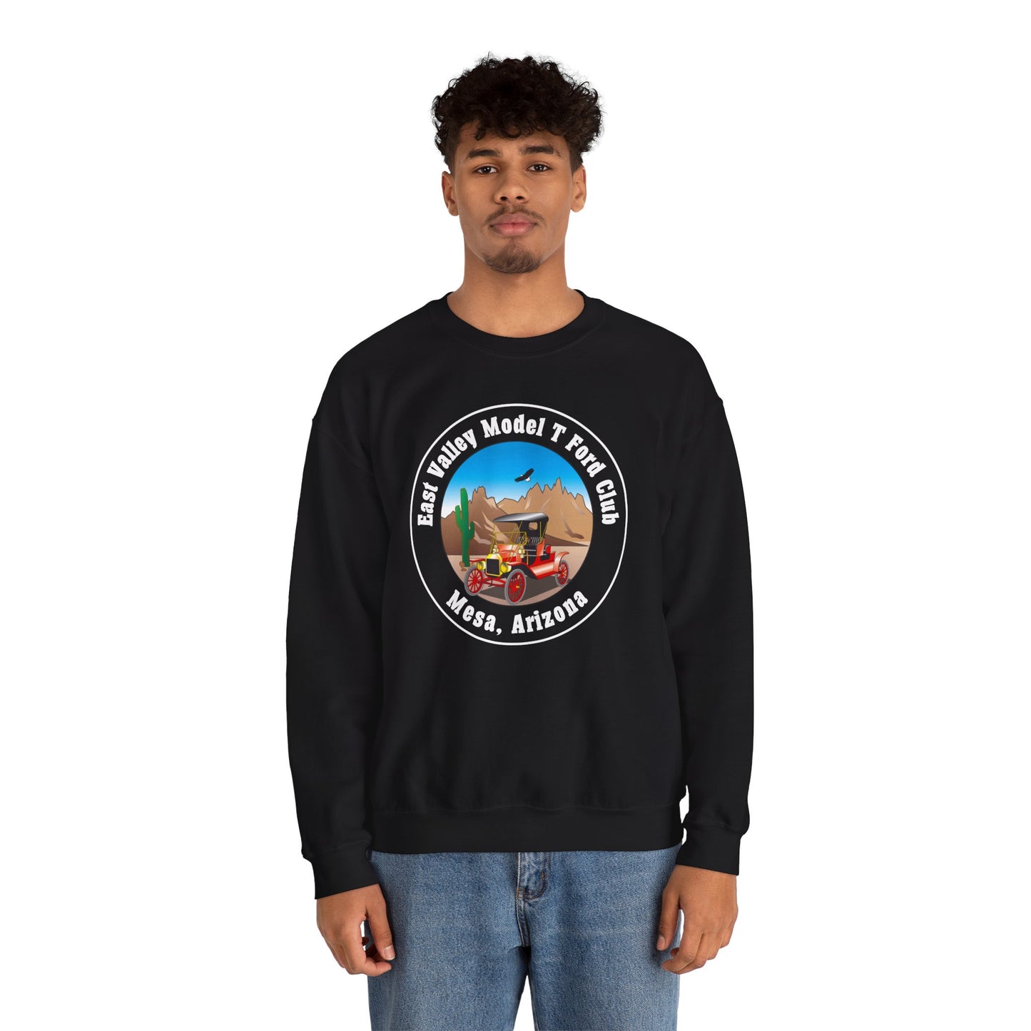 East Valley Model T Ford Club Unisex Heavy Blend™ Crewneck Sweatshirt