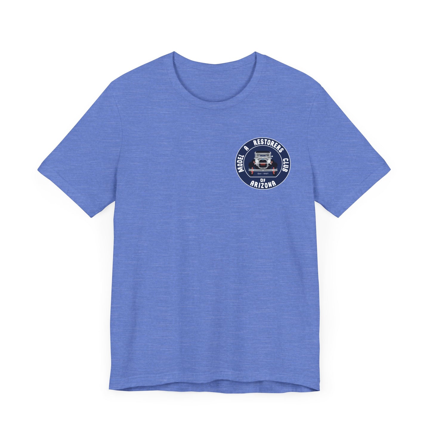 MARC of Arizona (front and back logos) Unisex Jersey Tee - Classic Car Enthusiast Shirt