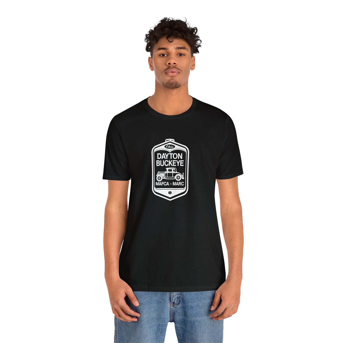 Dayton Buckeye (large front logo) Unisex Jersey Short Sleeve Tee