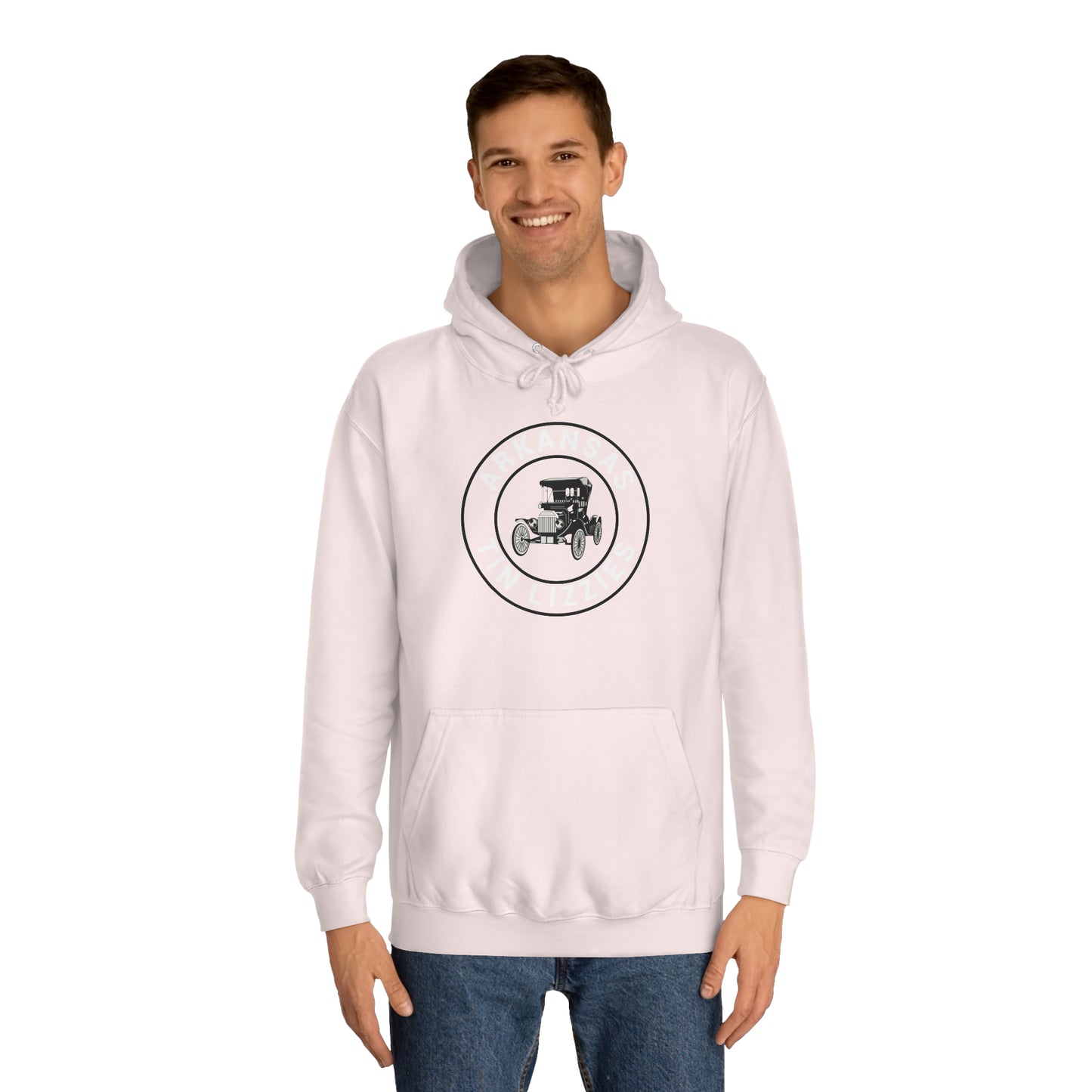 Arkansas Tin Lizzies Unisex College Hoodie