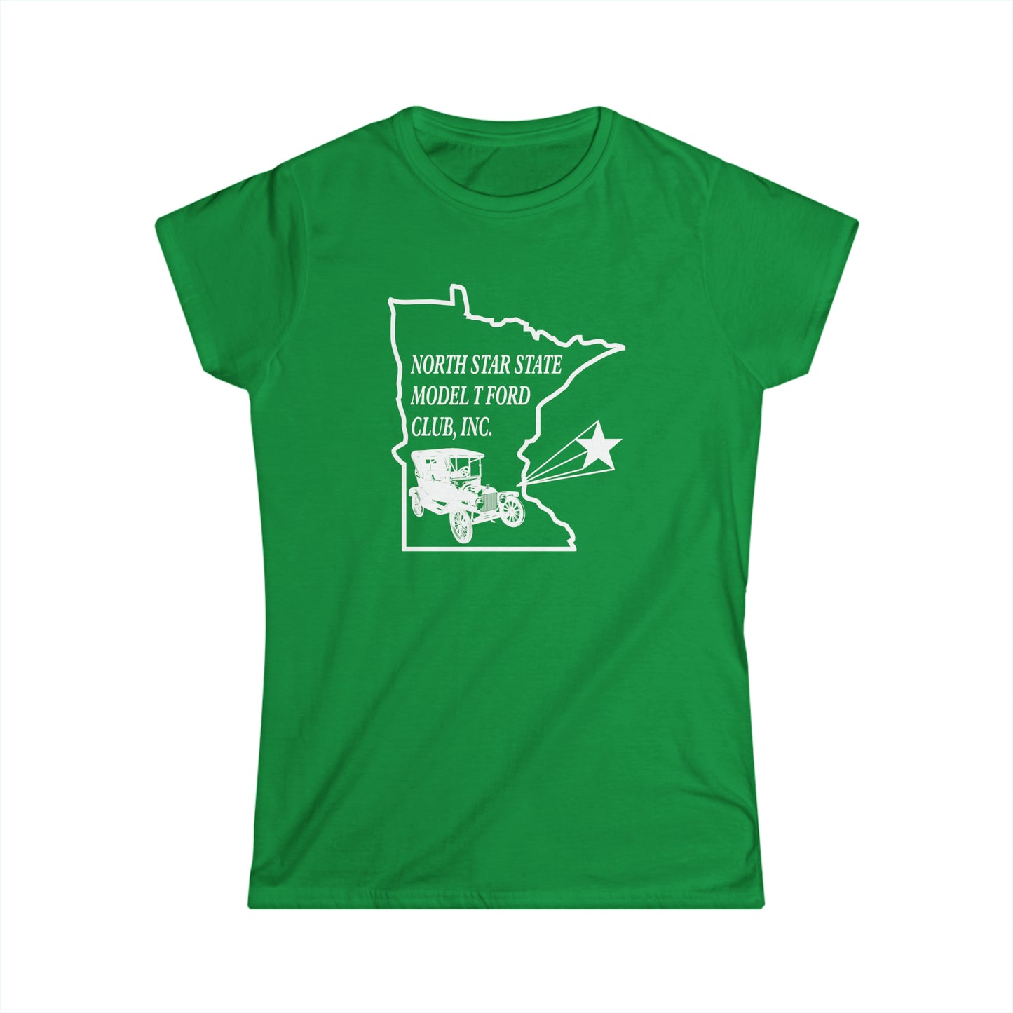 North Star State Model T Club Women's Softstyle Tee