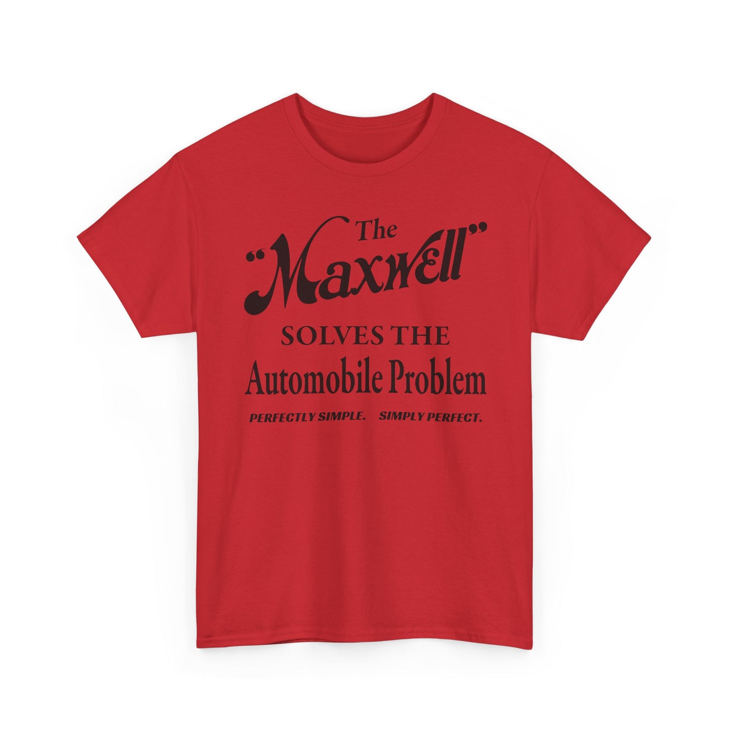Maxwell Briscoe Motor Club – Vintage Style Unisex Heavy Cotton T-Shirt, Car Enthusiast Gift, Retro Graphic Tee, Casual Wear