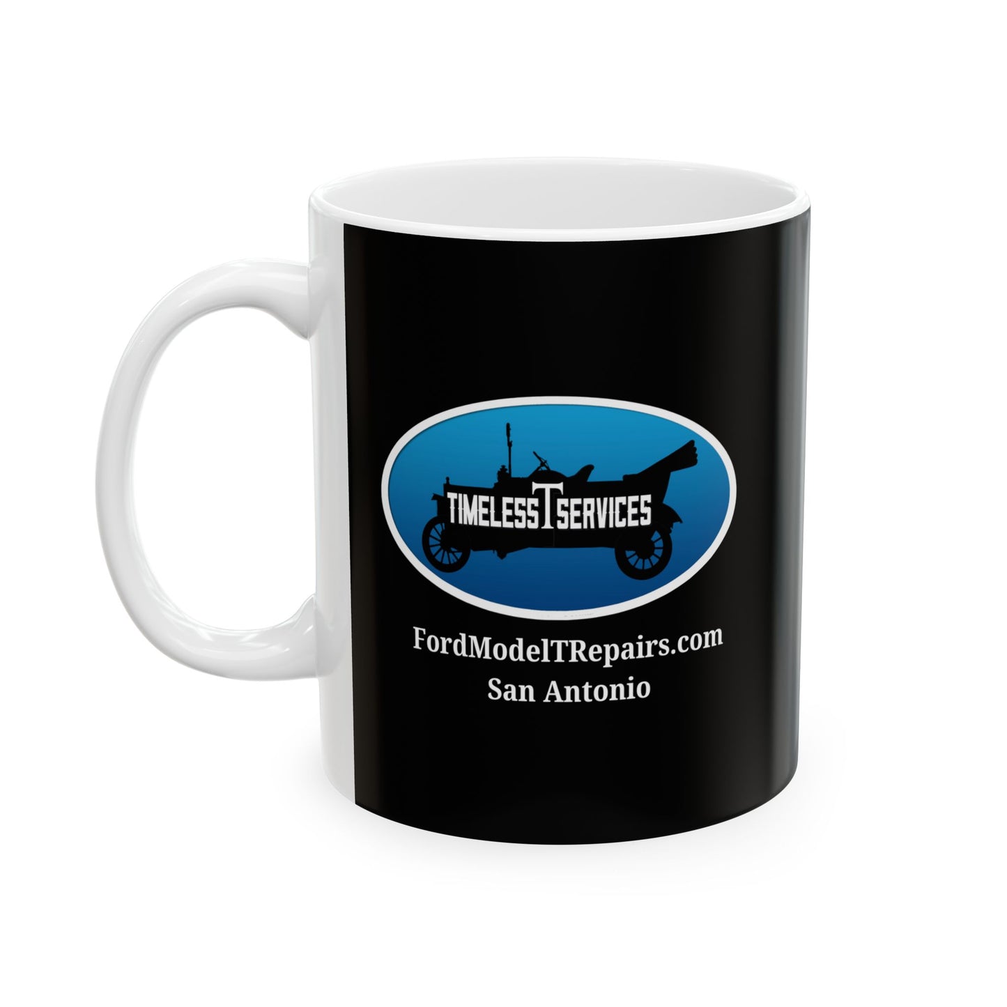 Timeless T Services Personalized Ceramic Coffee Mug