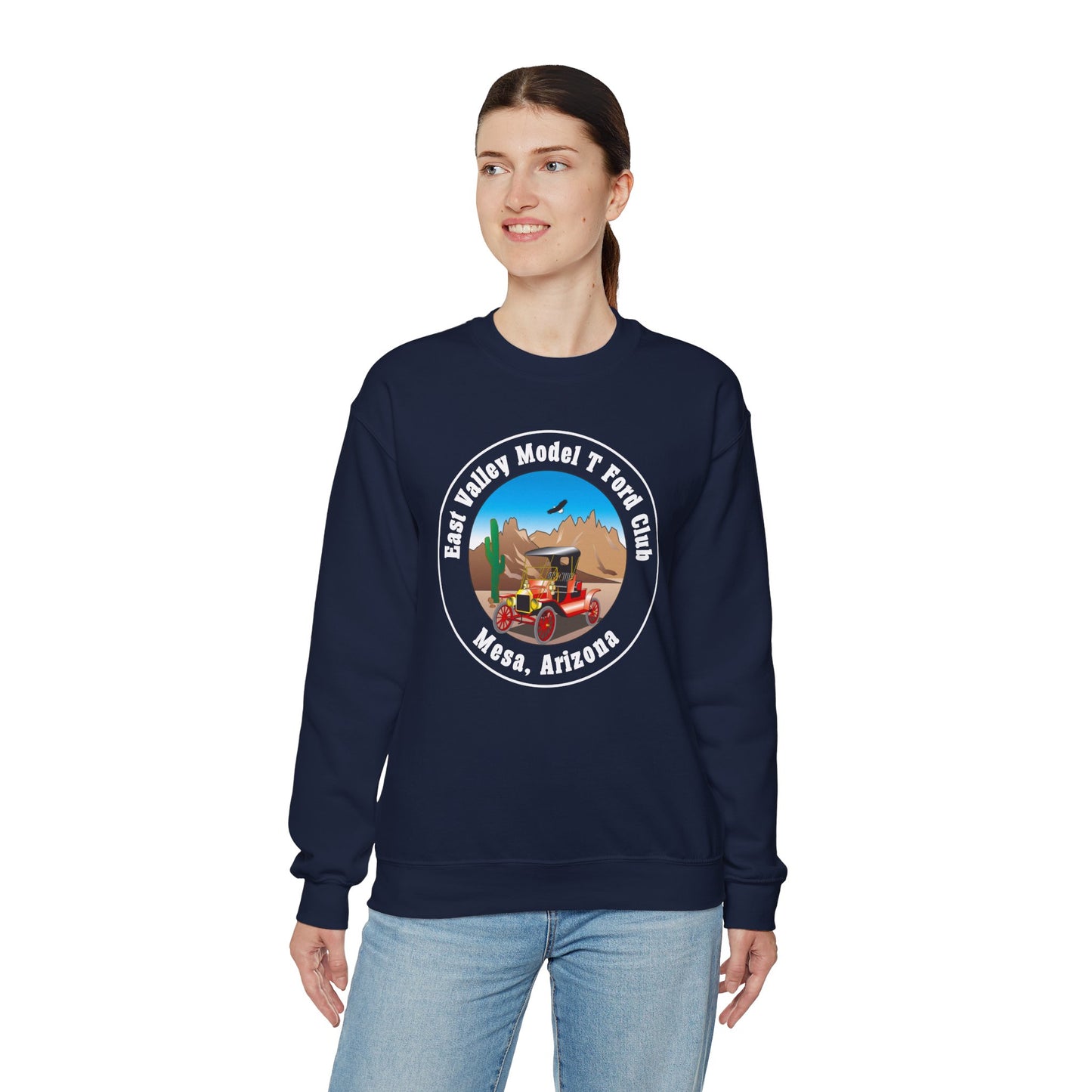 East Valley Model T Ford Club Unisex Heavy Blend™ Crewneck Sweatshirt