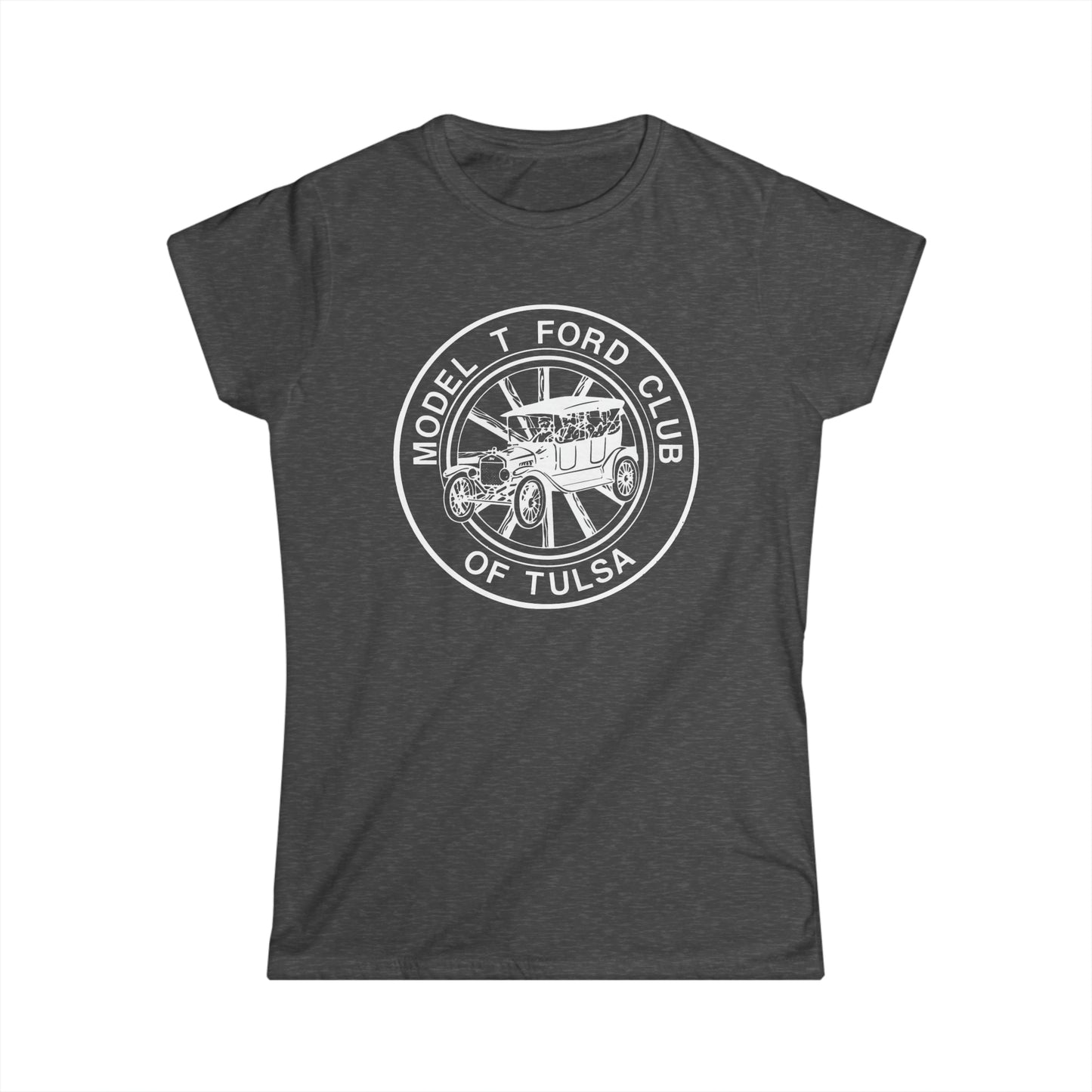 Model T Ford Club of Tulsa Women's Softstyle Tee