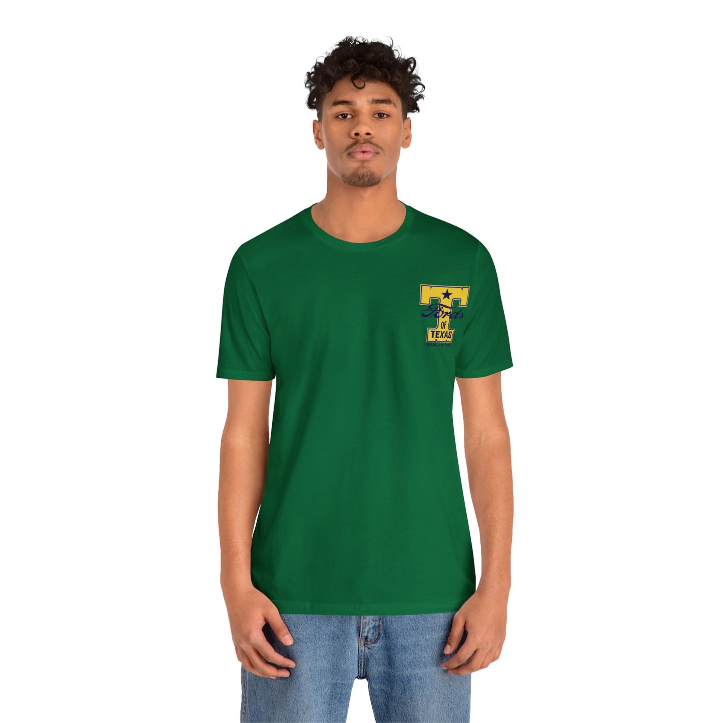 T Fords of Texas (front and back print) Unisex Jersey Short Sleeve Tee