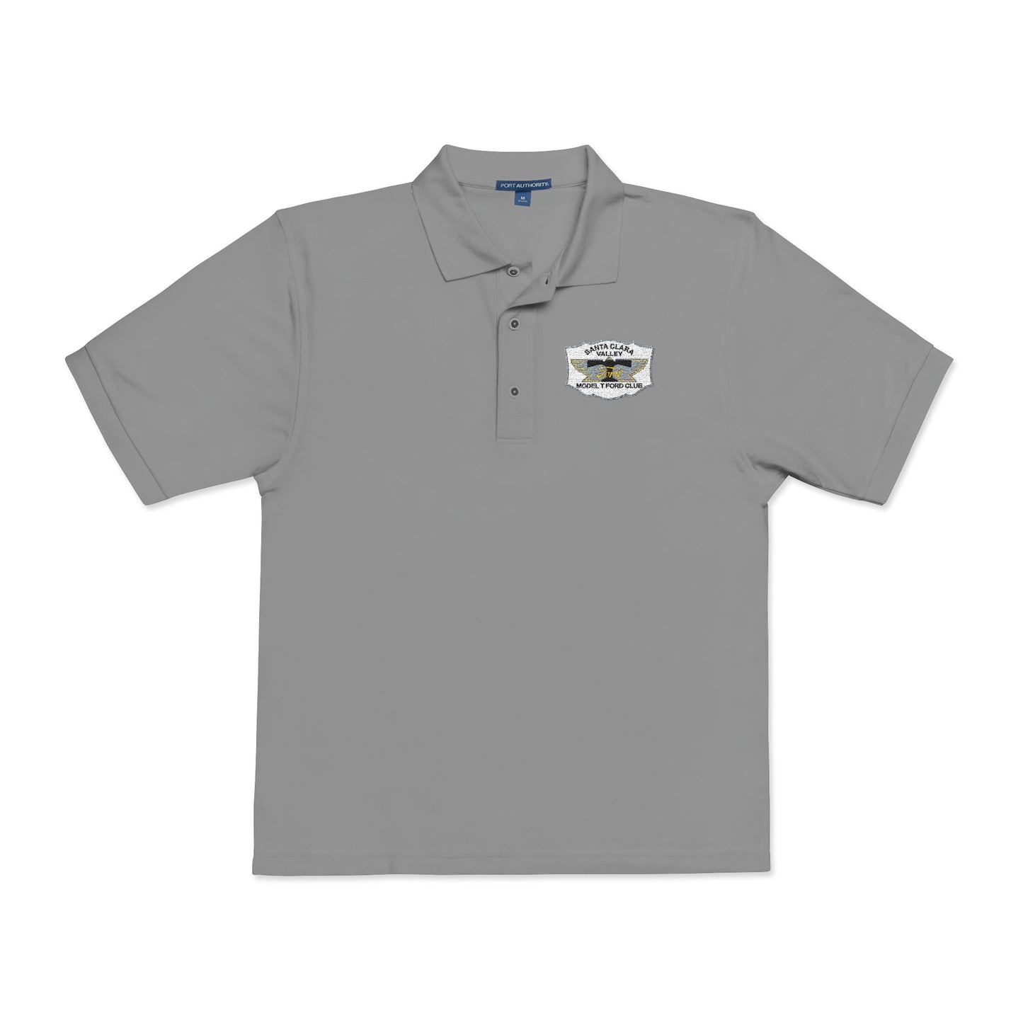 Santa Clara Valley Model T Ford Club Custom Embroidered Unisex Polo Shirt - Perfect for Casual Looks & Gift Giving