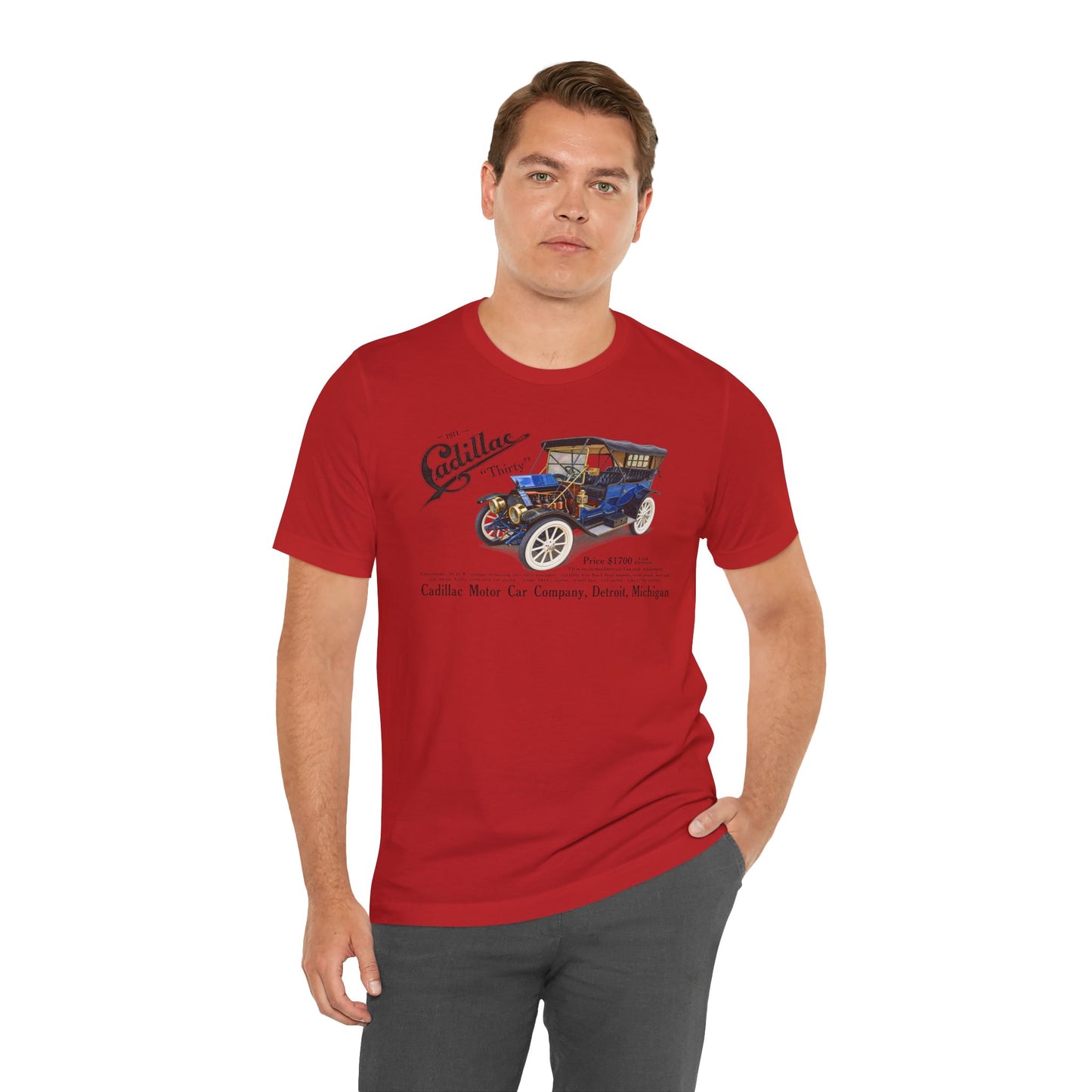 1911 Cadillac Vintage Car Tee – Classic Antique Automobile Graphic Shirt
