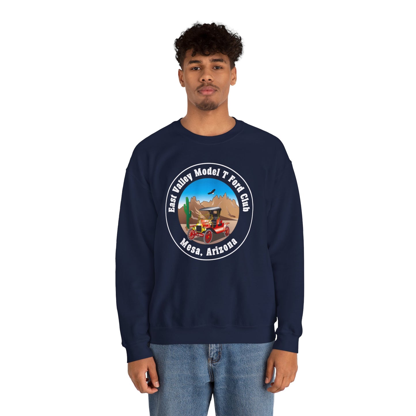 East Valley Model T Ford Club Unisex Heavy Blend™ Crewneck Sweatshirt