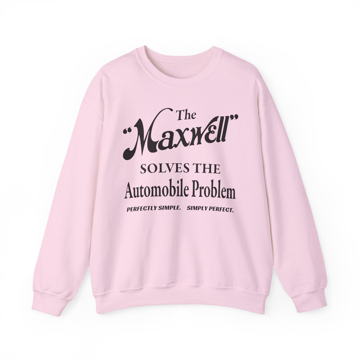 Maxwell Briscoe Motor Club - Sweatshirt, Unisex Crewneck Pullover, Retro Car Lover Gift, Cozy Casual Wear, Perfect for Car Shows