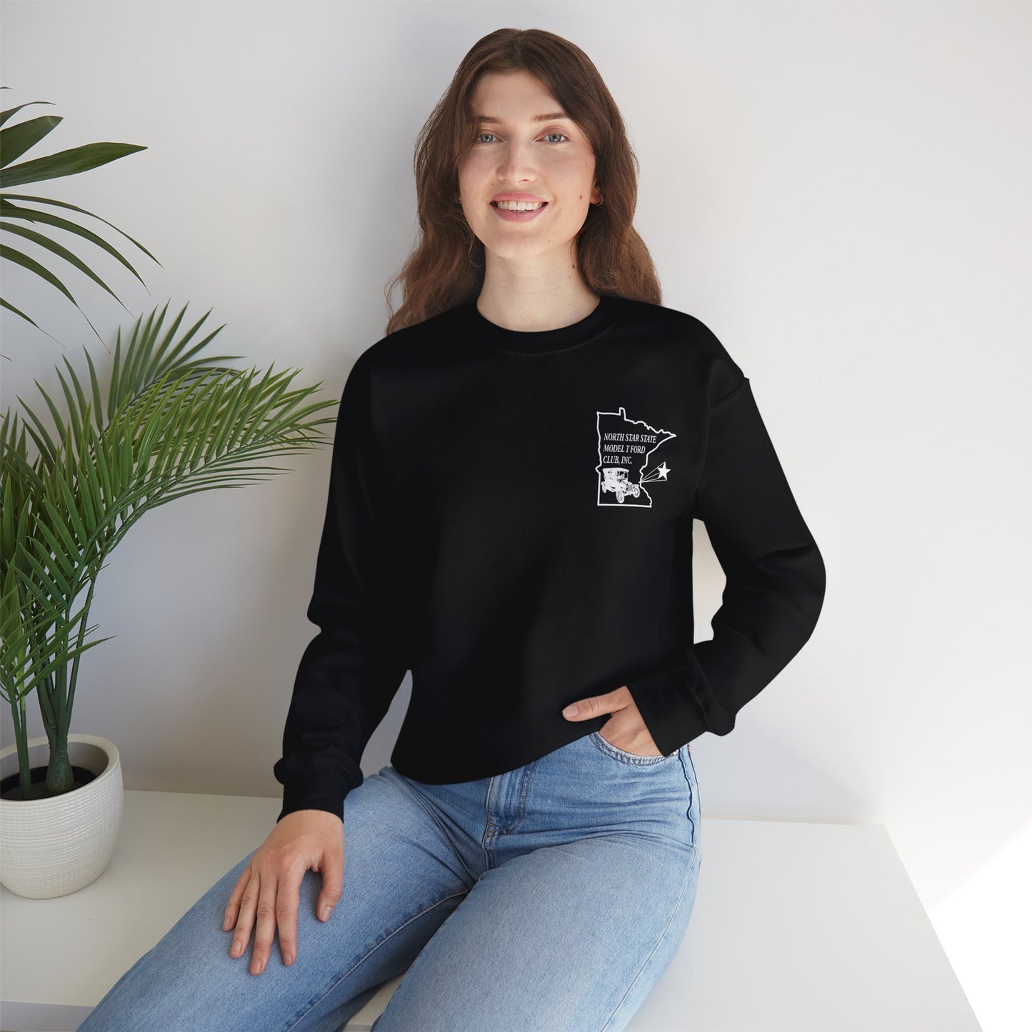North Star State Model T Ford Club, Inc. Unisex Heavy Blend™ Crewneck Sweatshirt