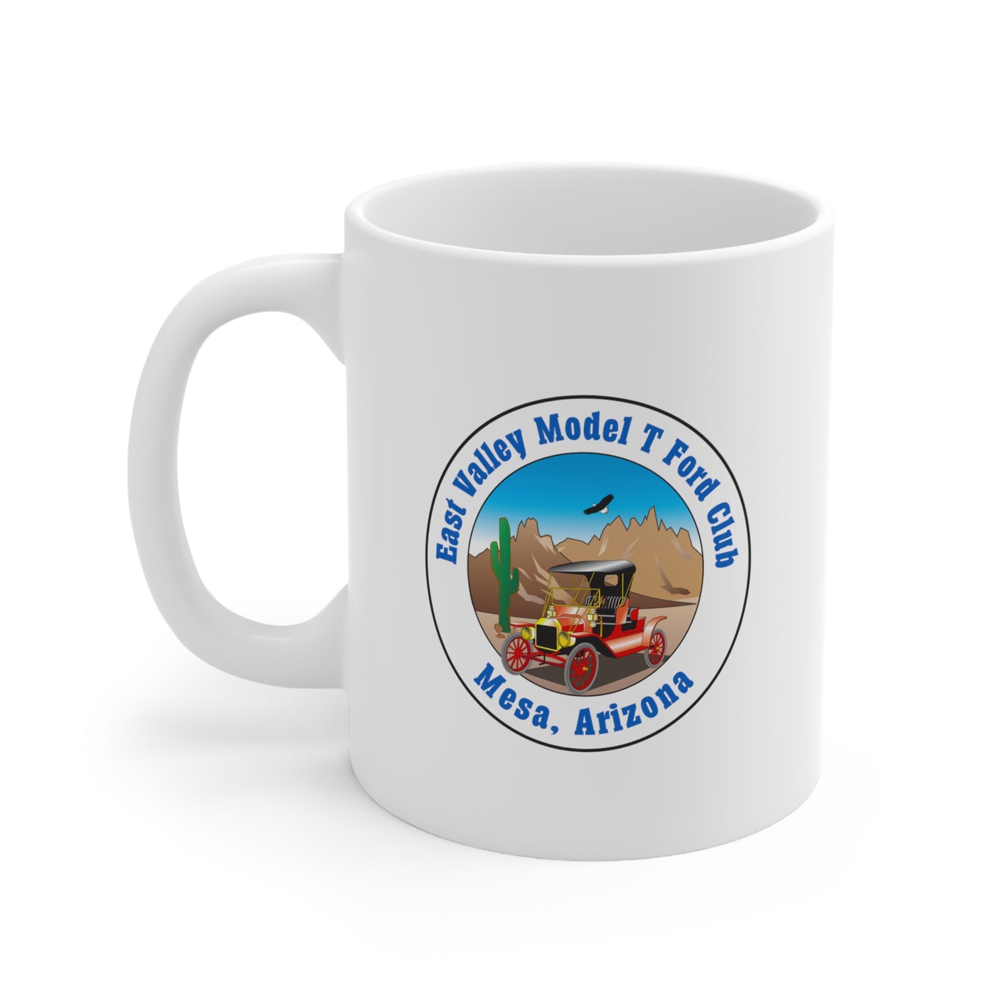 East Valley Model T Ford Club Ceramic Mug 11oz