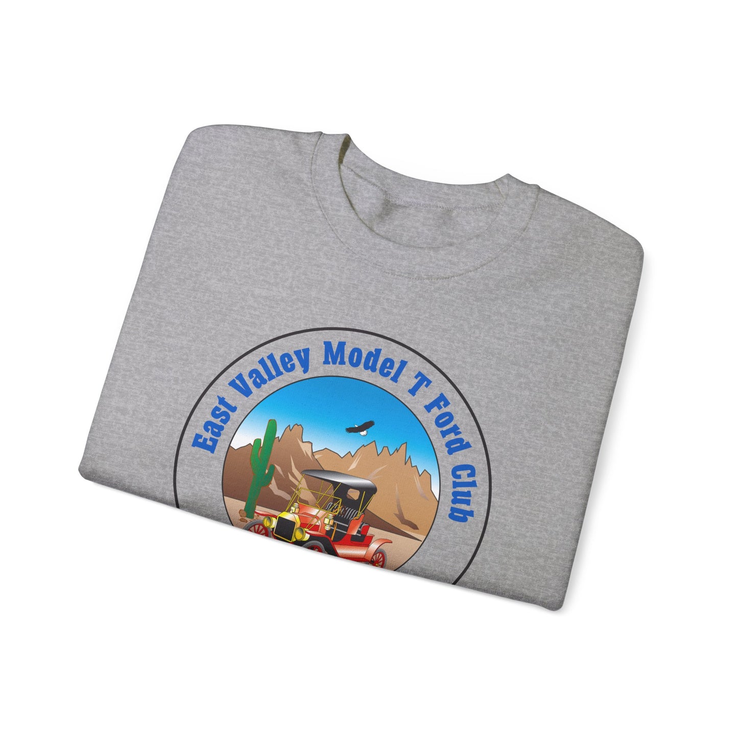 East Valley Model T Ford Club Unisex Heavy Blend™ Crewneck Sweatshirt