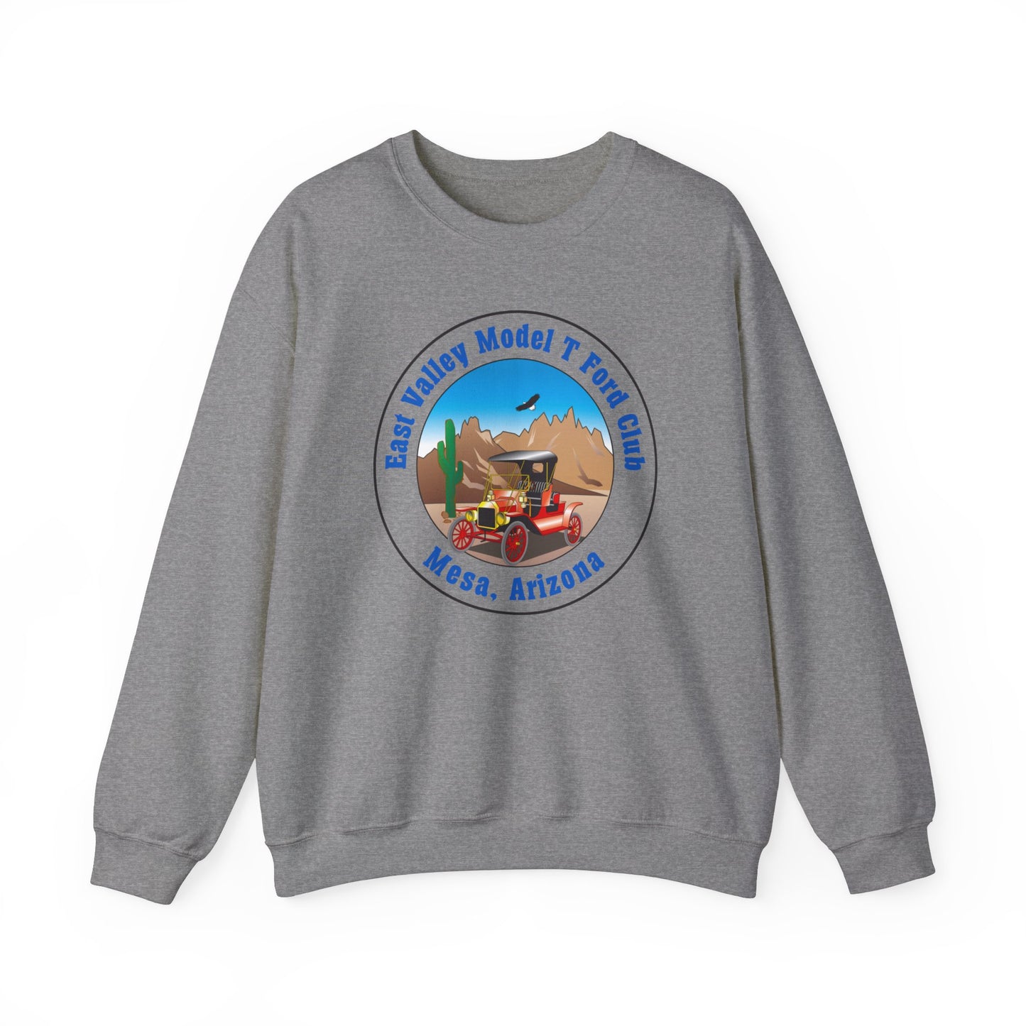 East Valley Model T Ford Club Unisex Heavy Blend™ Crewneck Sweatshirt
