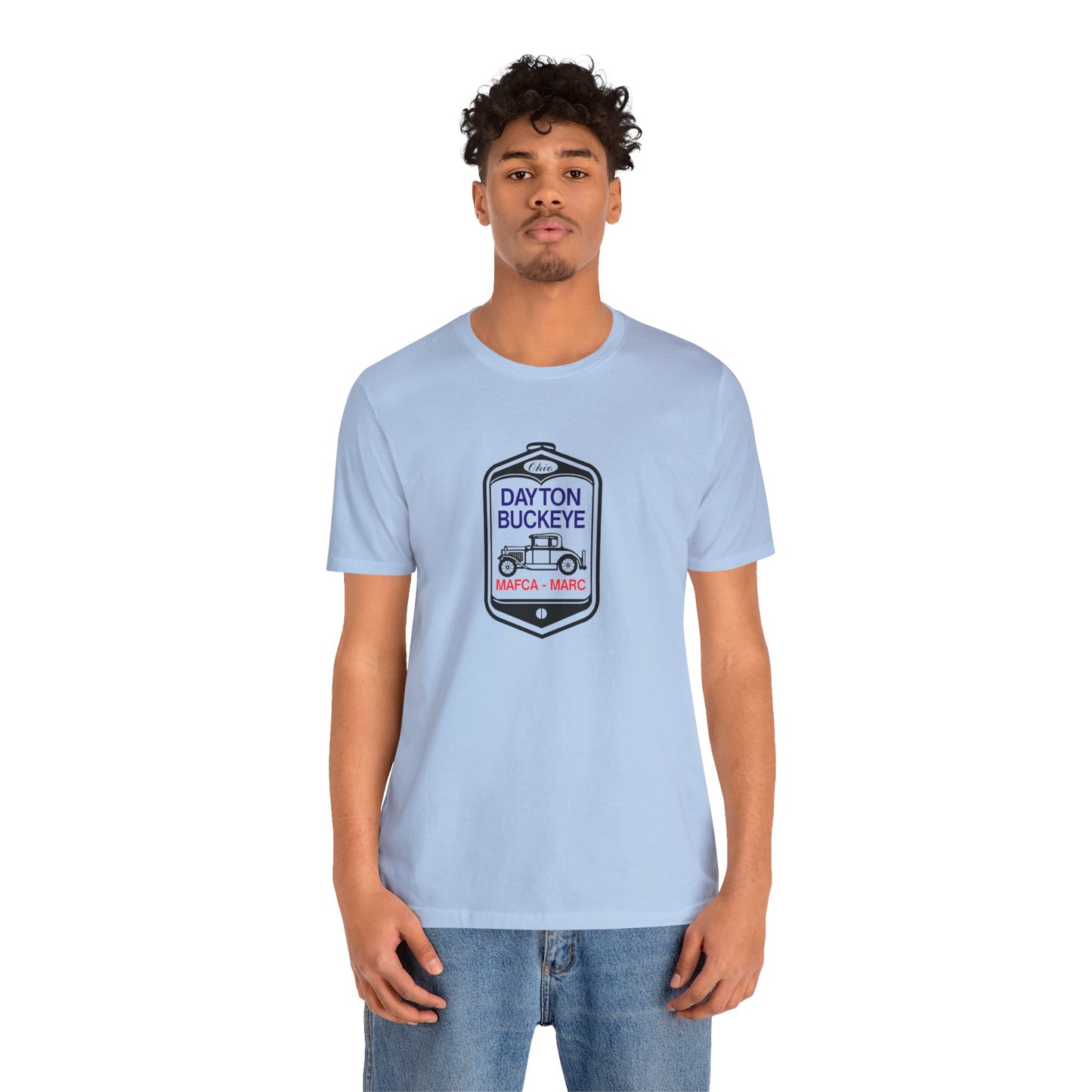 Dayton Buckeye (large front logo) Unisex Jersey Short Sleeve Tee
