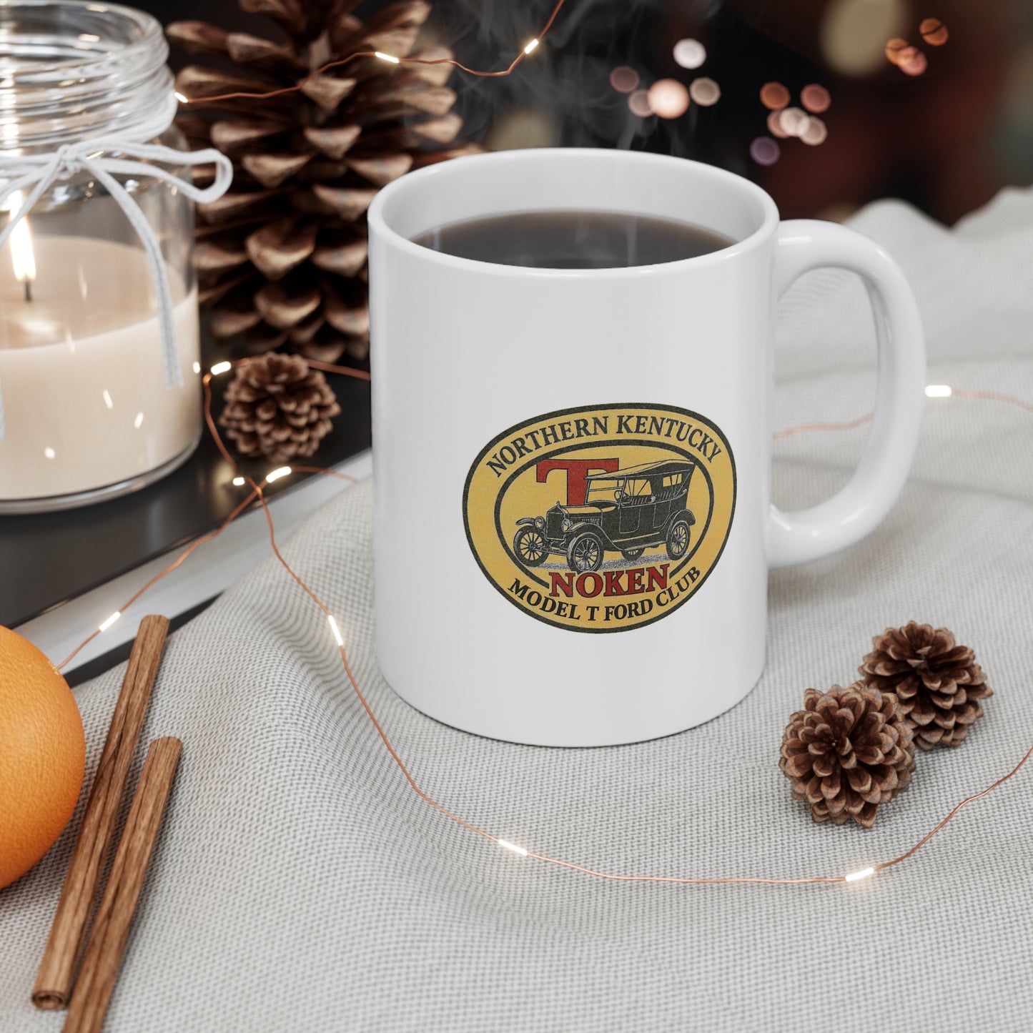 Northern Kentucky NOKEN Model T Ford Club Coffee Mug — Vintage Car Club 11oz