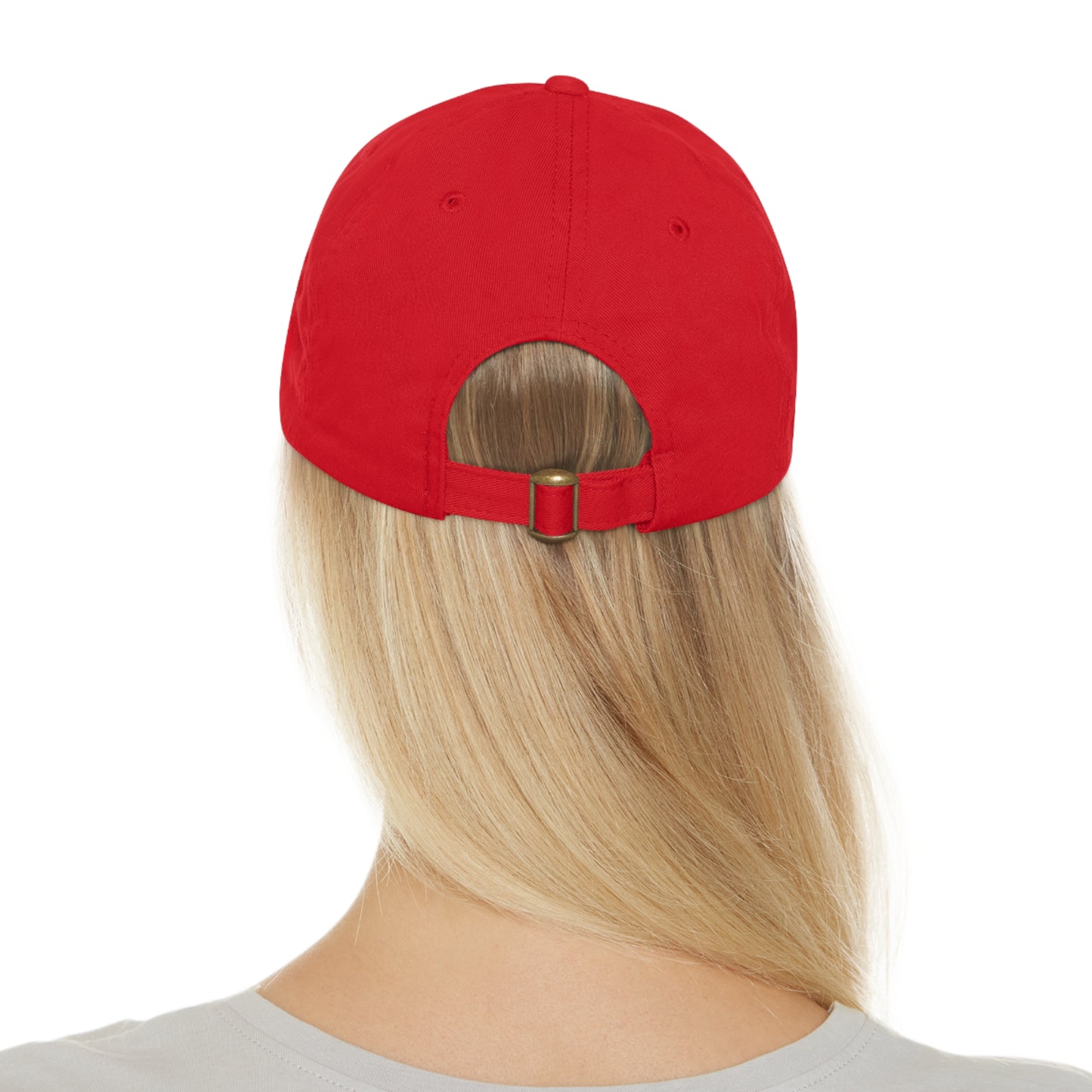 T Fords of Texas Dad Hat with Leather Patch (Round)