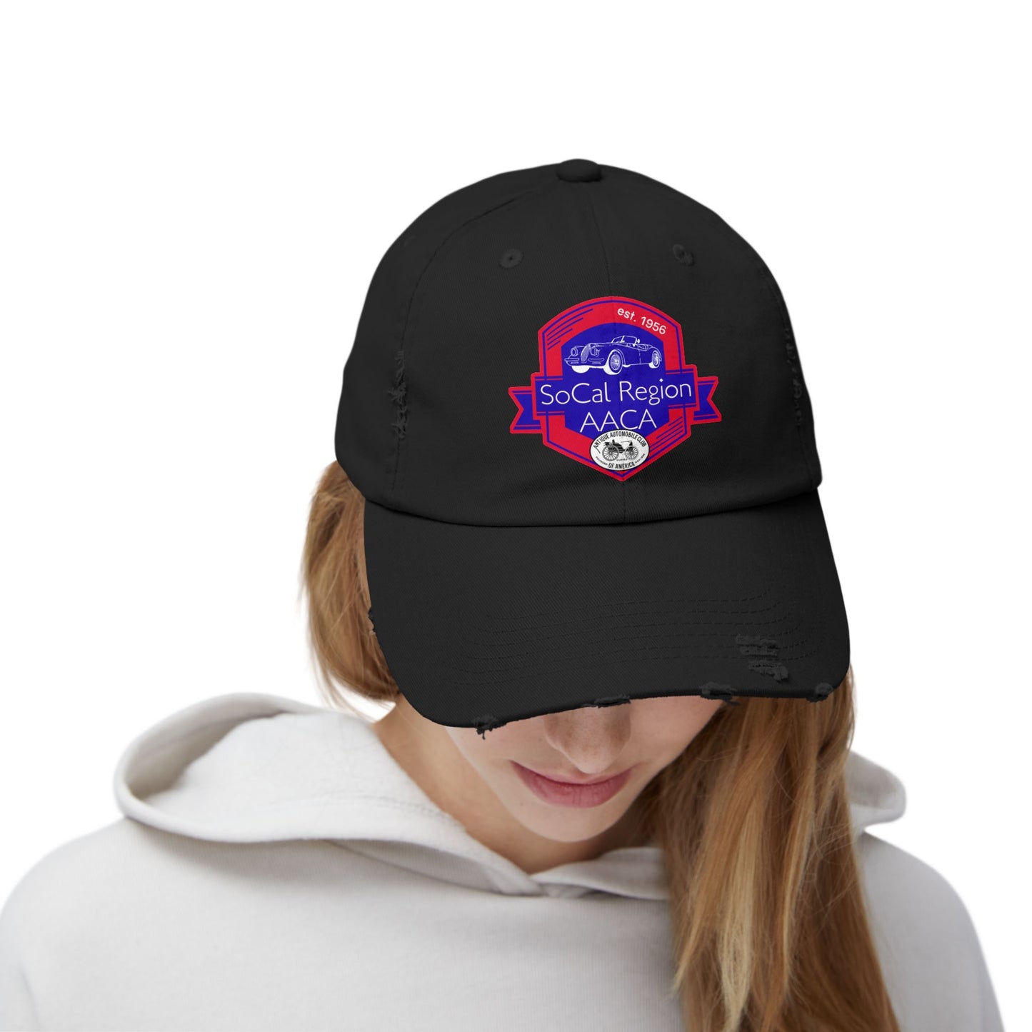Vintage Inspired SoCal Region AACA Distressed Cap