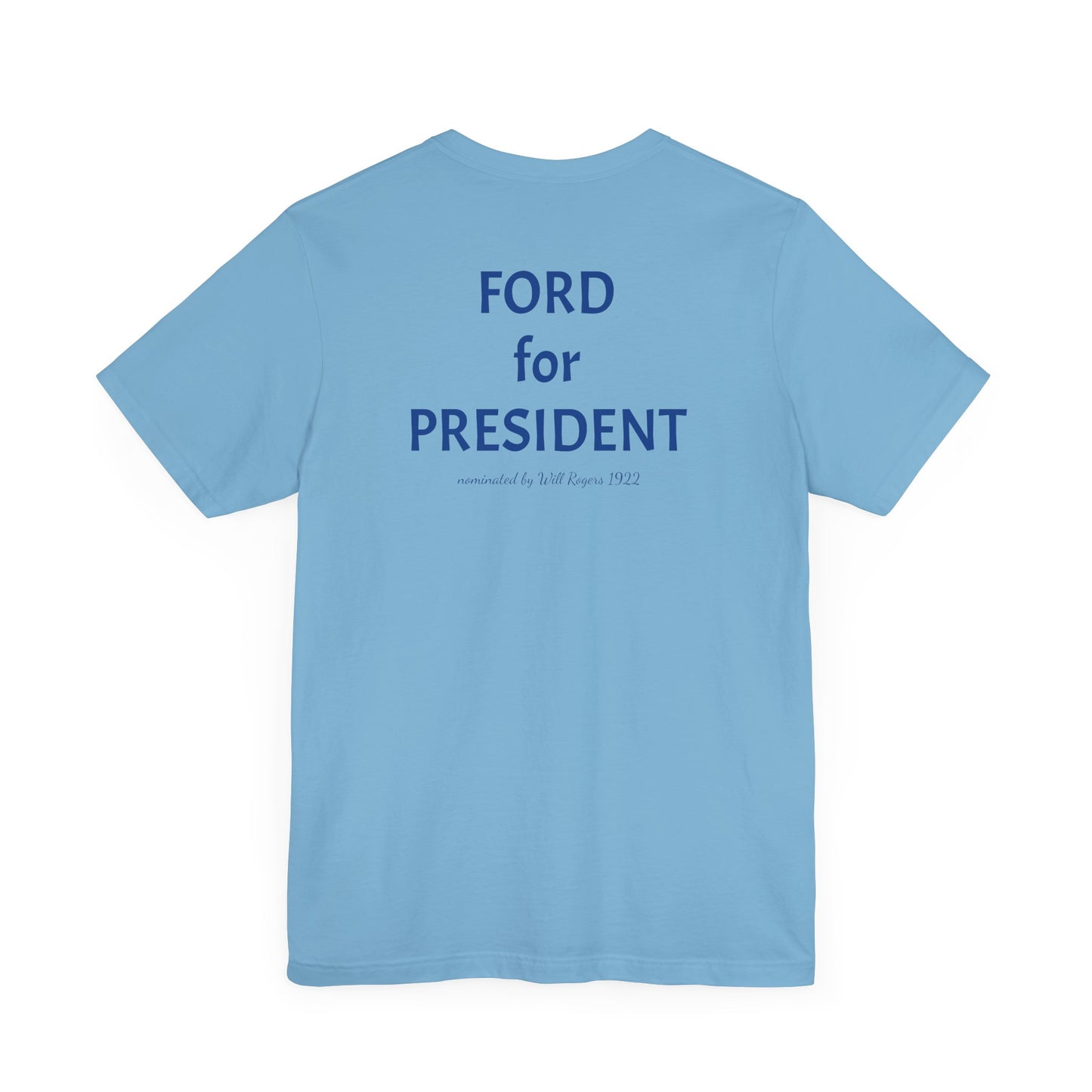 Will Rogers Model A Club - Unisex Jersey Short Sleeve T-Shirt - FORD for PRESIDENT