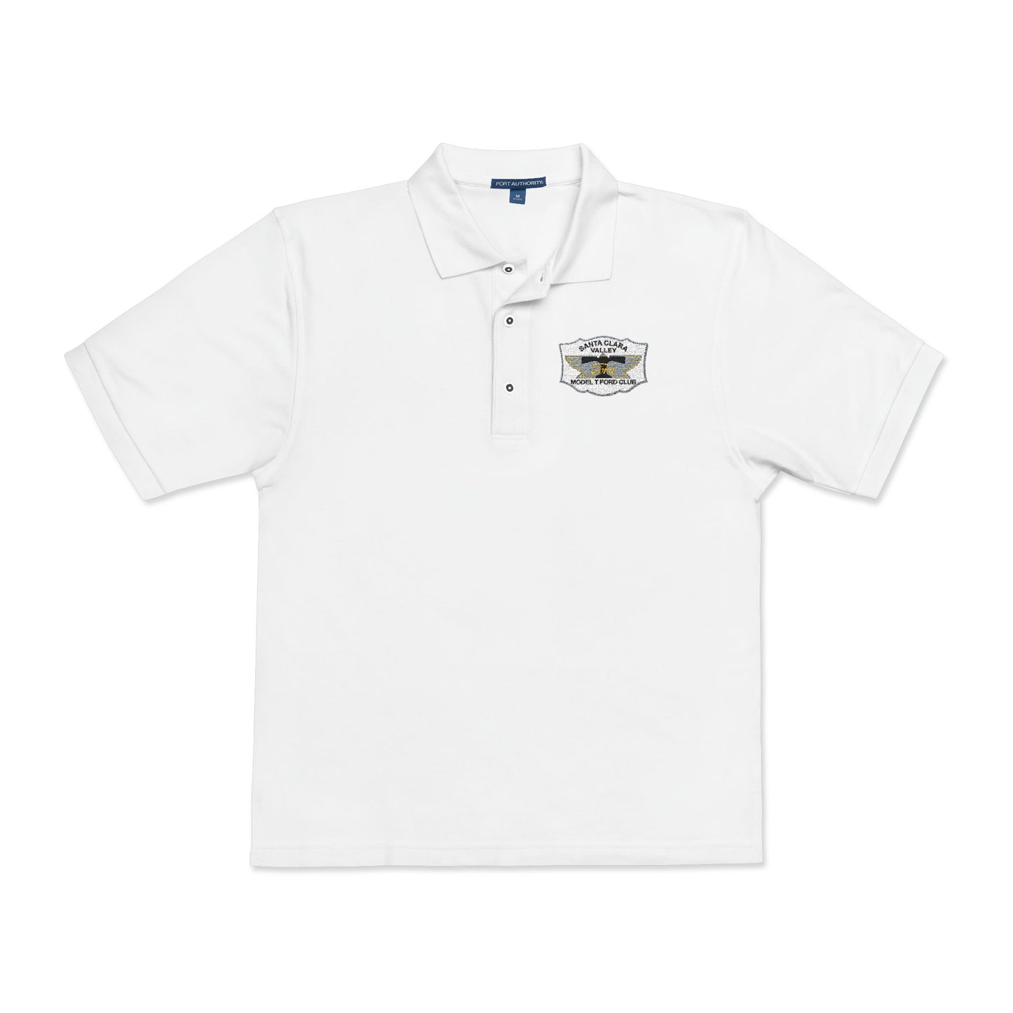 Santa Clara Valley Model T Ford Club Custom Embroidered Unisex Polo Shirt - Perfect for Casual Looks & Gift Giving