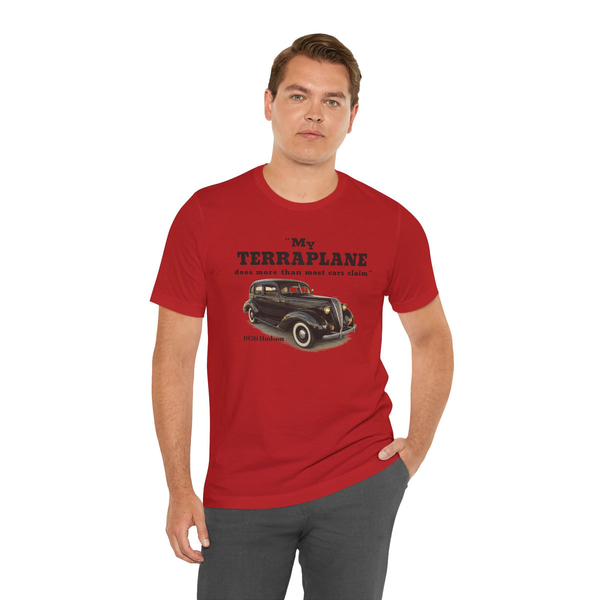 1936 Hudson Terraplane Tee – Unisex Jersey Short Sleeve Tee (LH)