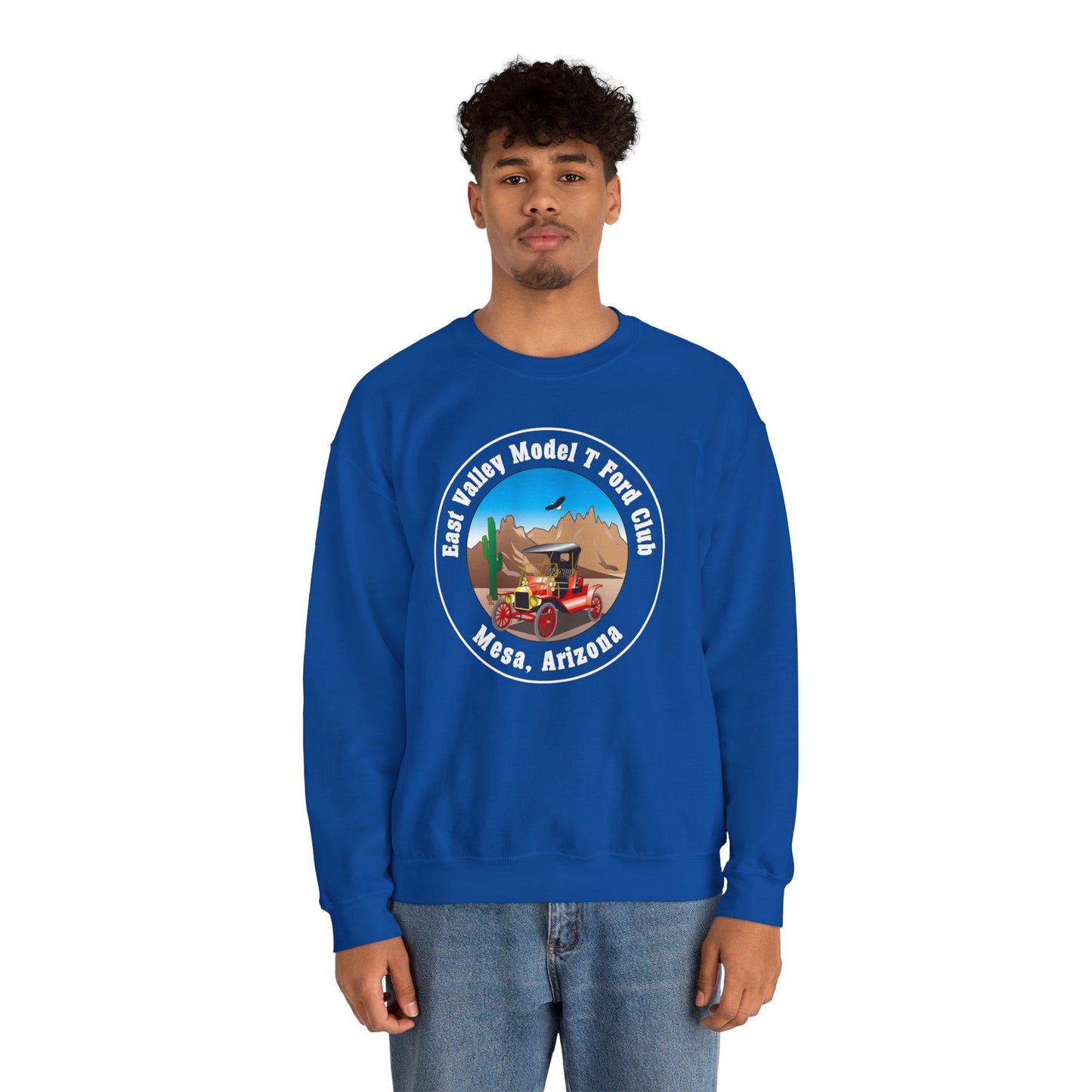 East Valley Model T Ford Club Unisex Heavy Blend™ Crewneck Sweatshirt
