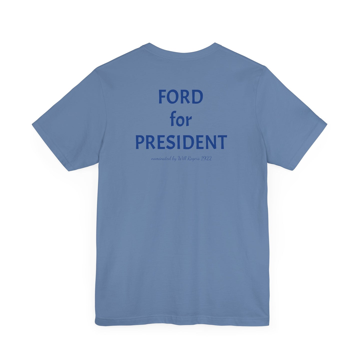 Will Rogers Model A Club - Unisex Jersey Short Sleeve T-Shirt - FORD for PRESIDENT