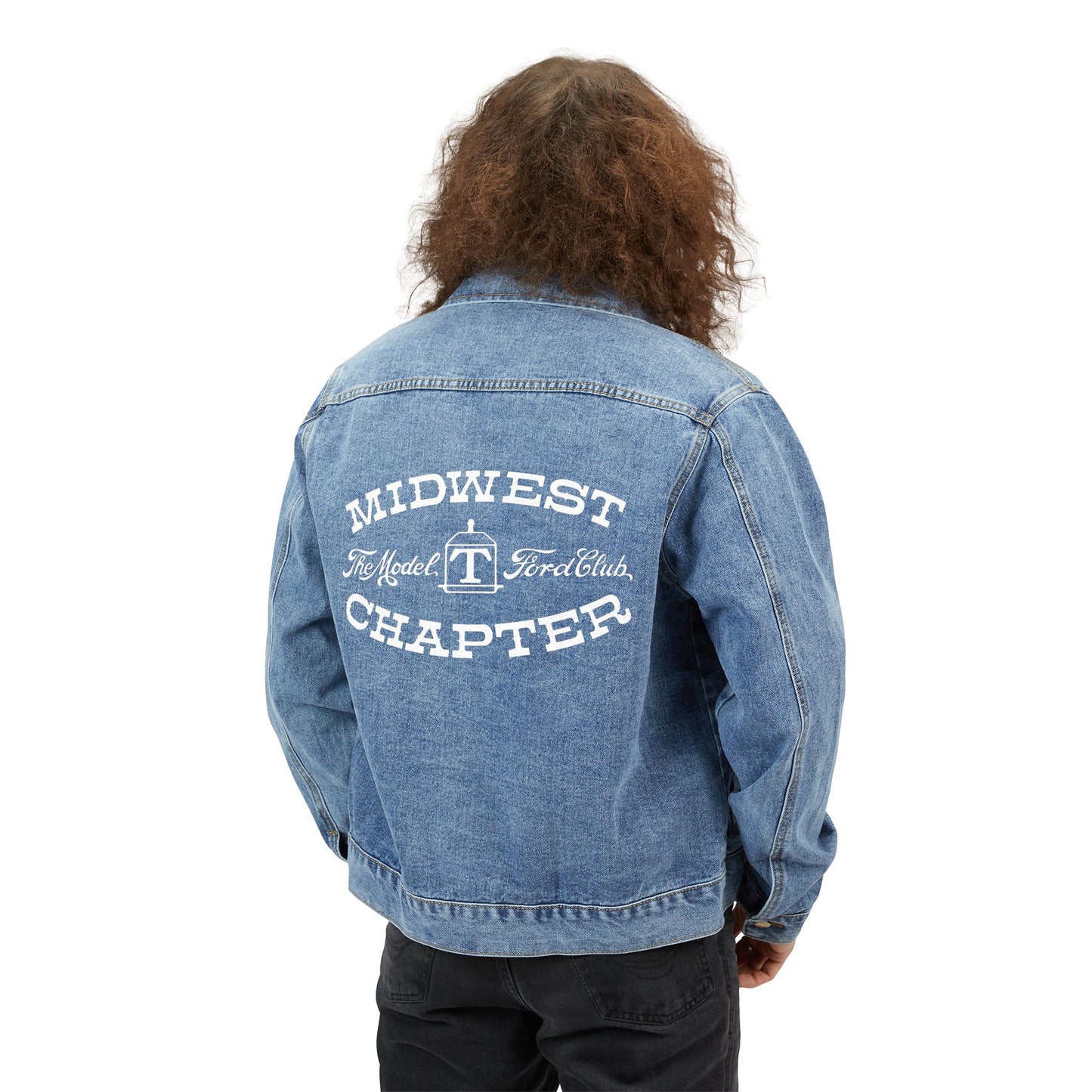 Midwest Chapter - The Model T Ford Club Men's Denim Jacket