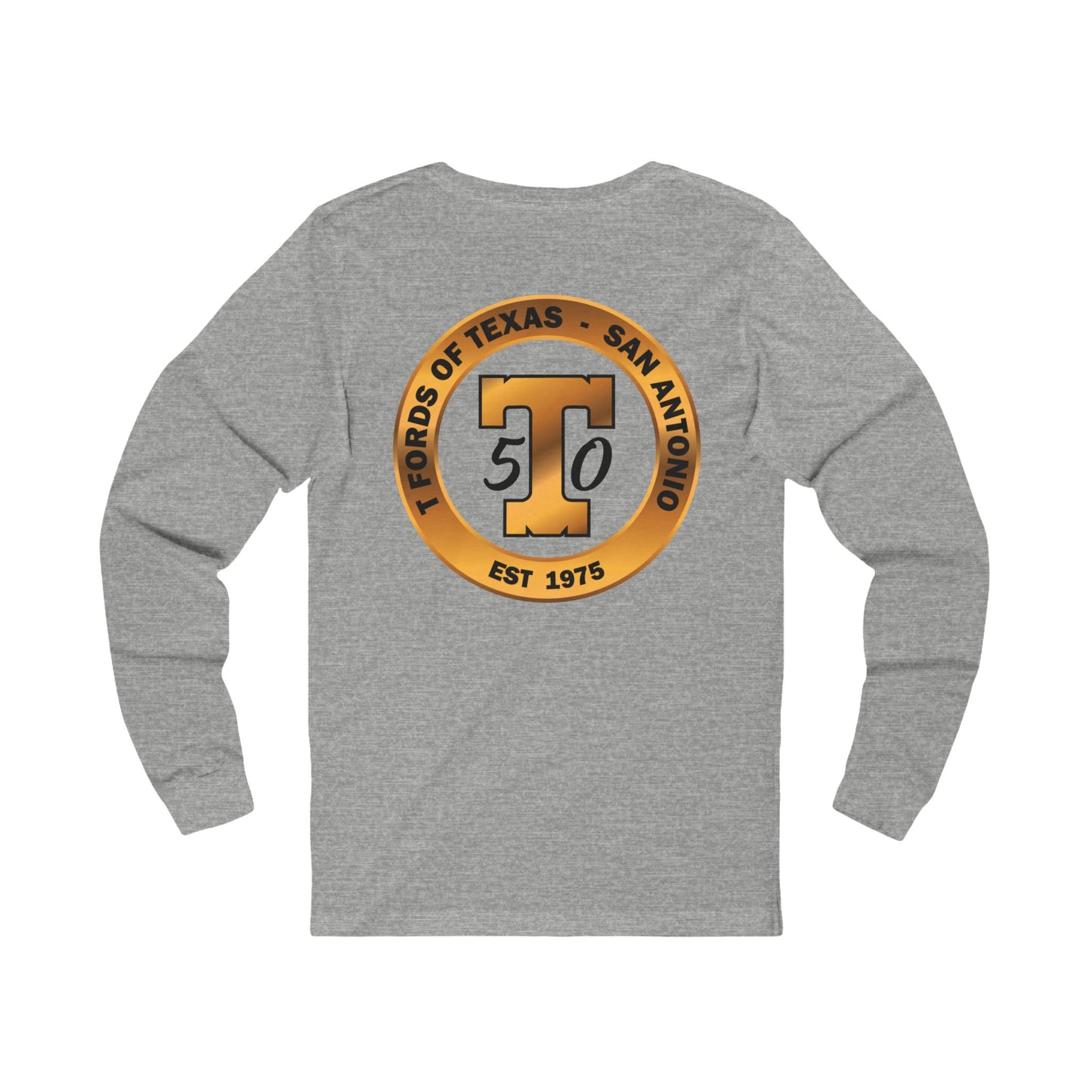 T Fords of Texas Anniversary Unisex Jersey Long Sleeve Tee - Retro Style Shirt
