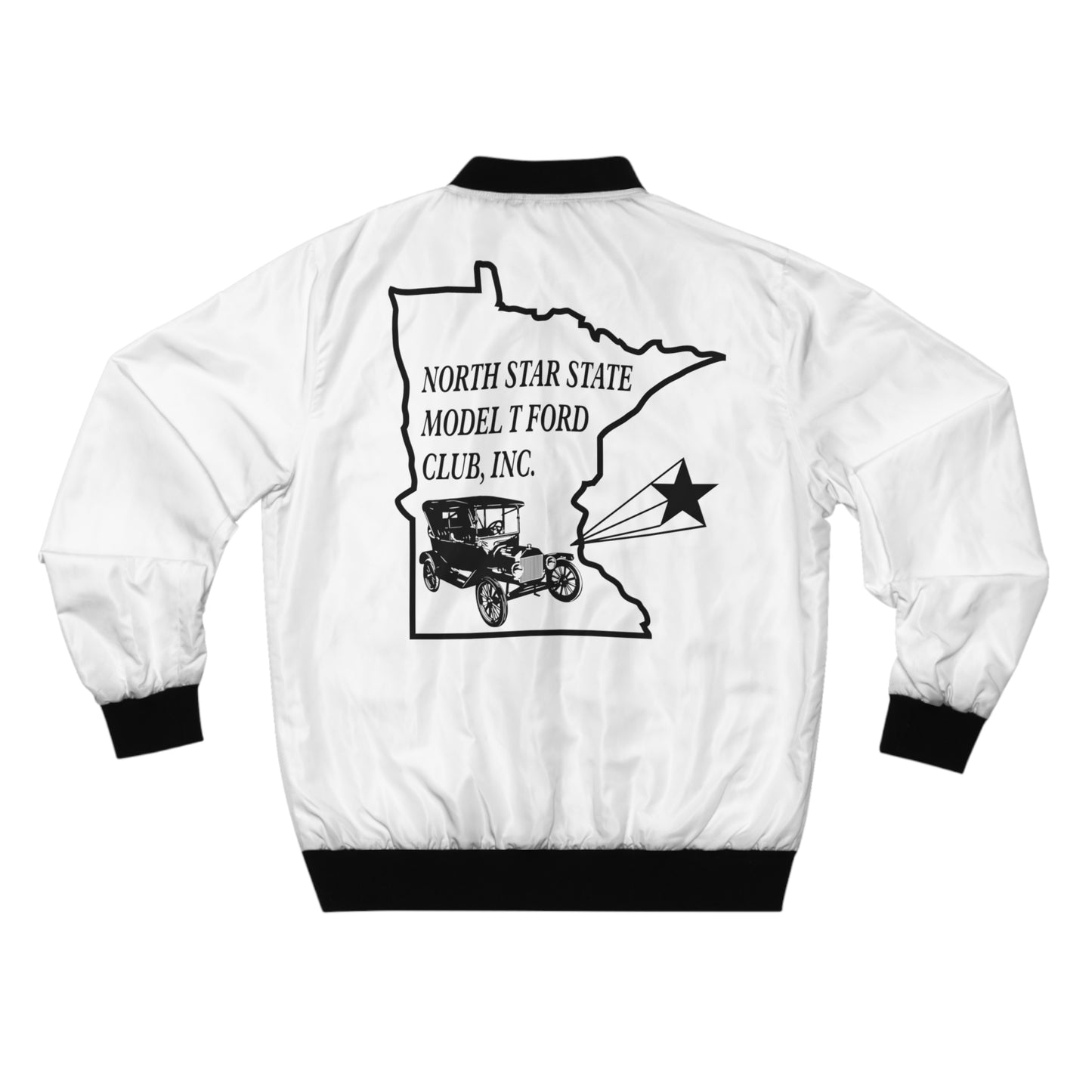 North Star State Model T Ford Club, Inc. Men's Bomber Jacket (AOP)