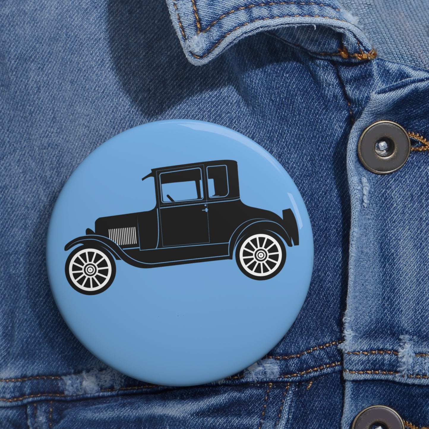 Cen-Tex Tin Lizzies Custom Pin Buttons