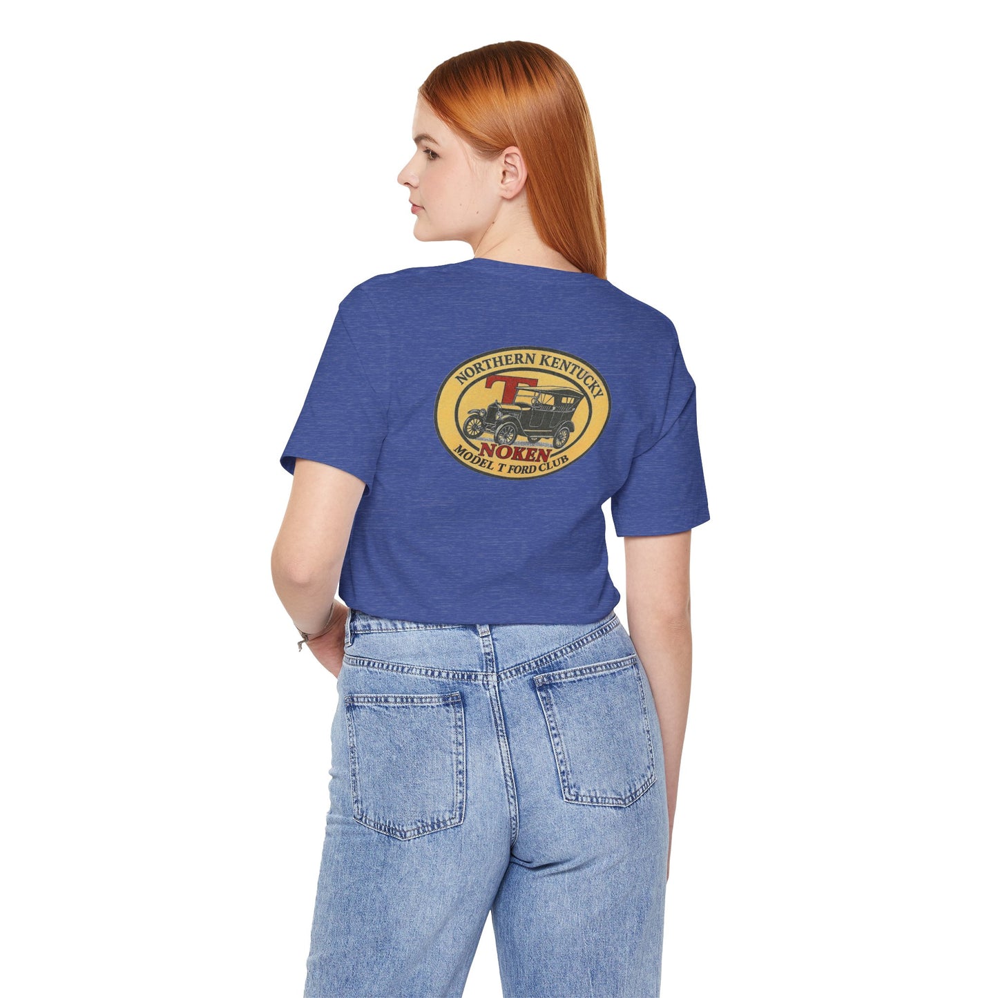 Northern Kentucky NOKEN Vintage Car T-Shirt — Front and Back Logos