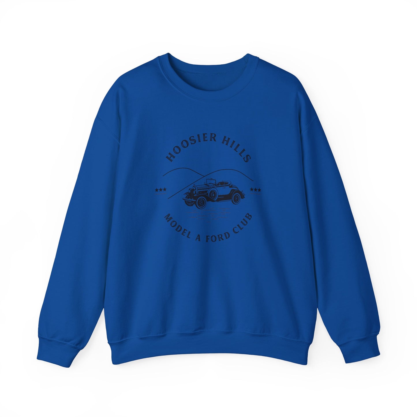 Hoosier Hills Model A Ford Club Unisex Heavy Blend™ Crewneck Sweatshirt