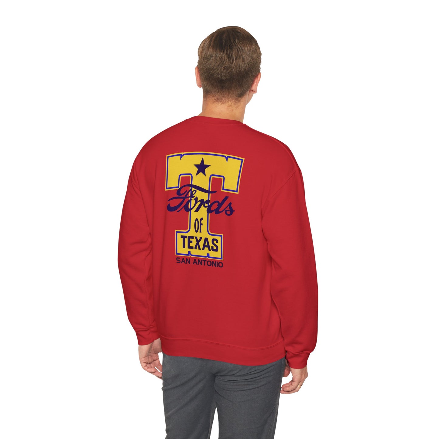 T Fords of Texas Unisex Heavy Blend™ Crewneck Sweatshirt