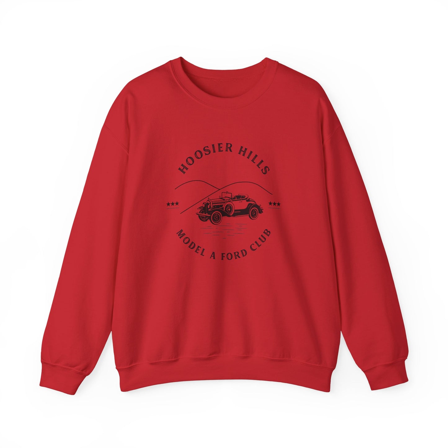 Hoosier Hills Model A Ford Club Unisex Heavy Blend™ Crewneck Sweatshirt