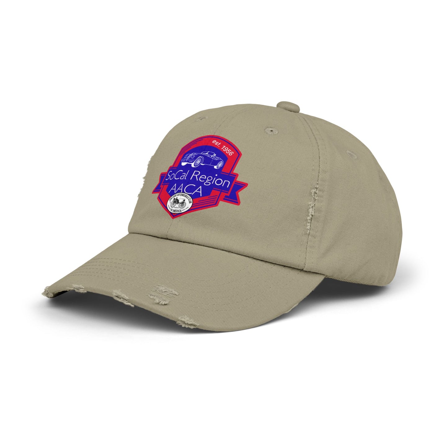 Vintage Inspired SoCal Region AACA Distressed Cap