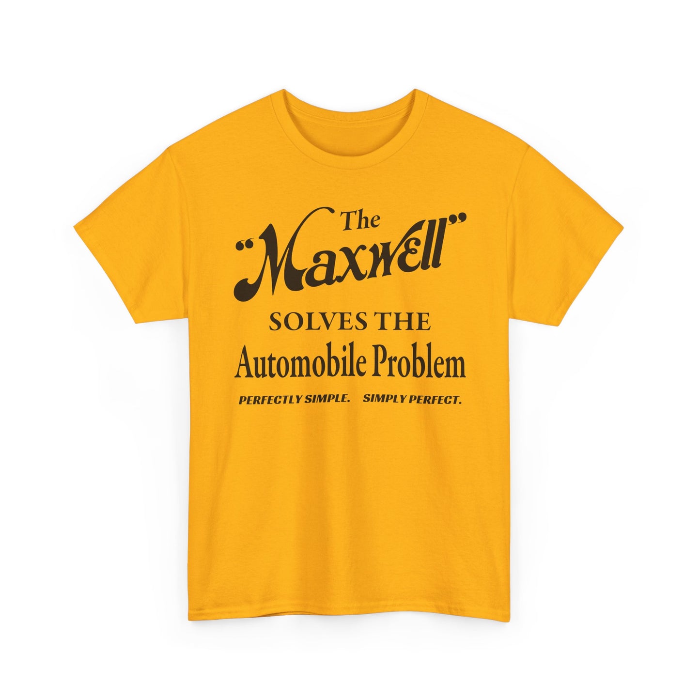 Maxwell Briscoe Motor Club – Vintage Style Unisex Heavy Cotton T-Shirt, Car Enthusiast Gift, Retro Graphic Tee, Casual Wear