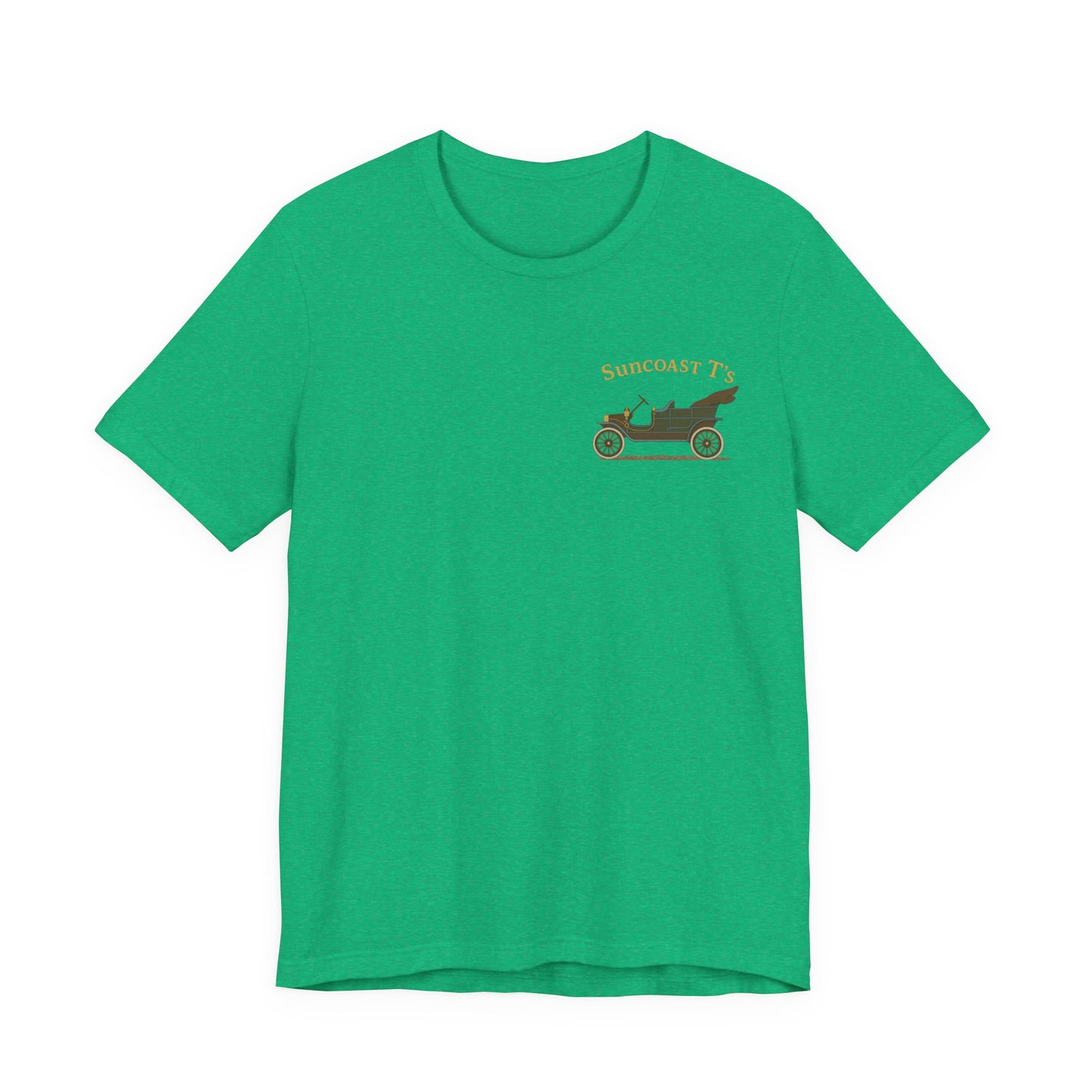 Suncoast T's (small logo) - Unisex Jersey Short Sleeve Tee