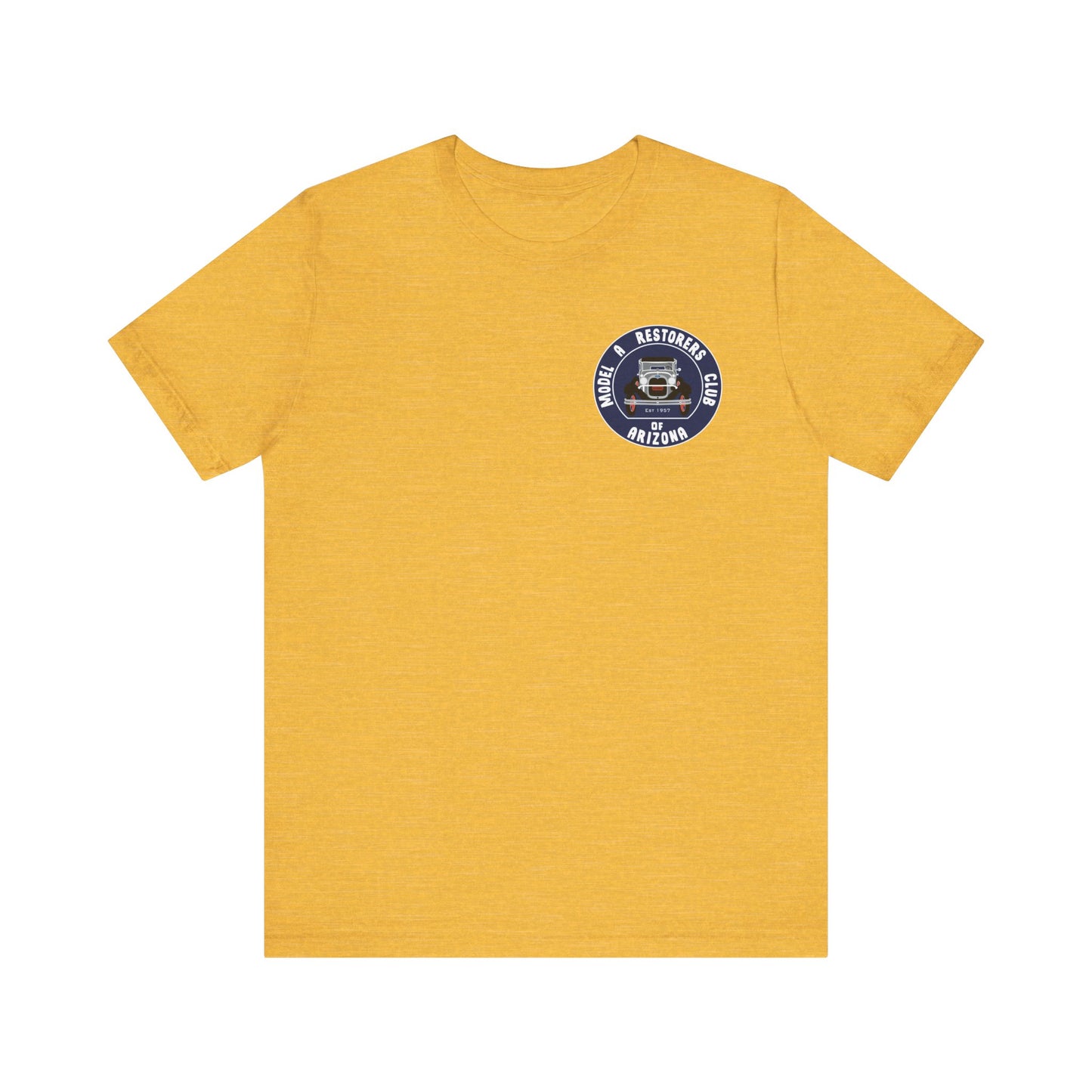 MARC of Arizona (front and back logos) Unisex Jersey Tee - Classic Car Enthusiast Shirt