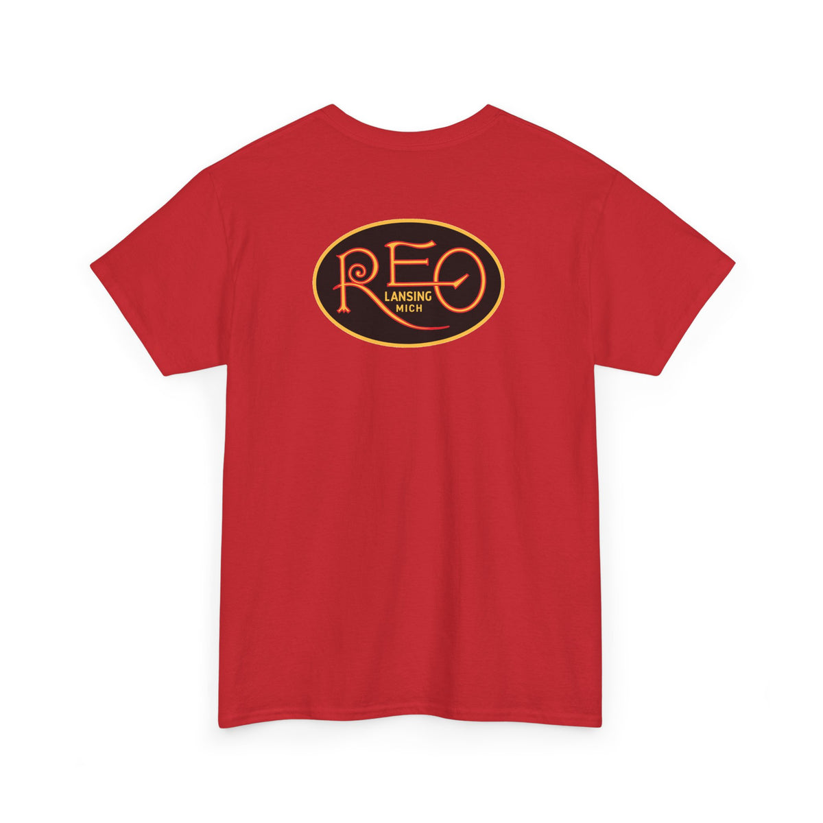 EarlyREO and REO 1 & 2 Cylinder Registry Logo Tee — Chest and Back Logos
