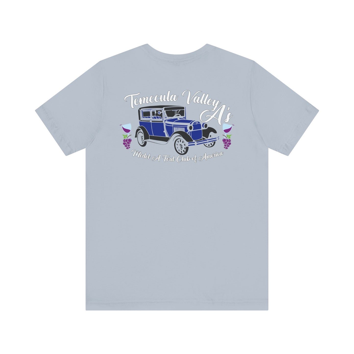 Temecula Valley A's (front and back print) Unisex Jersey Short Sleeve Tee