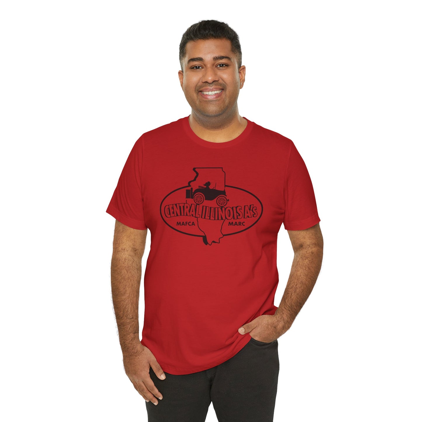 Central Illinois A's Tee - Unisex Jersey Short Sleeve Tee