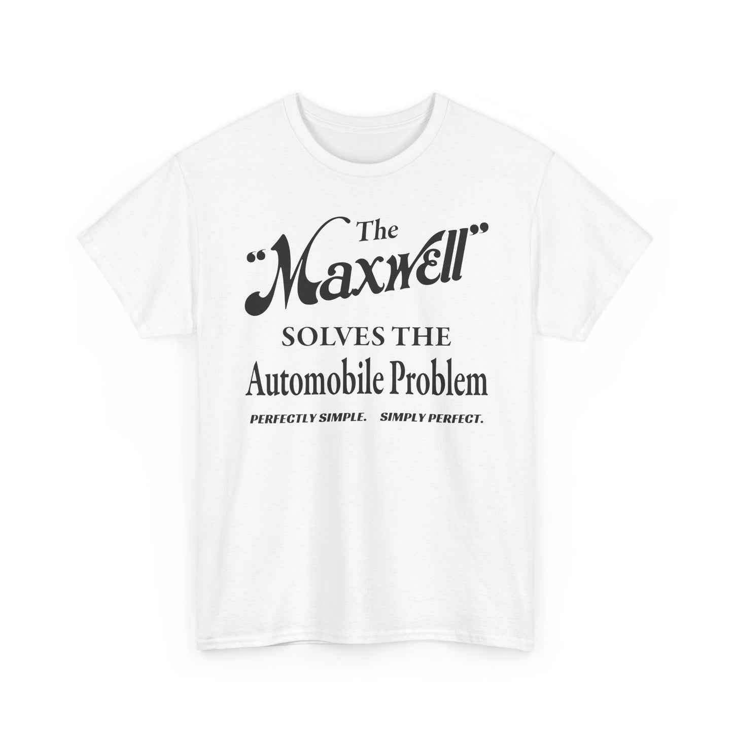 Maxwell Briscoe Motor Club – Vintage Style Unisex Heavy Cotton T-Shirt, Car Enthusiast Gift, Retro Graphic Tee, Casual Wear
