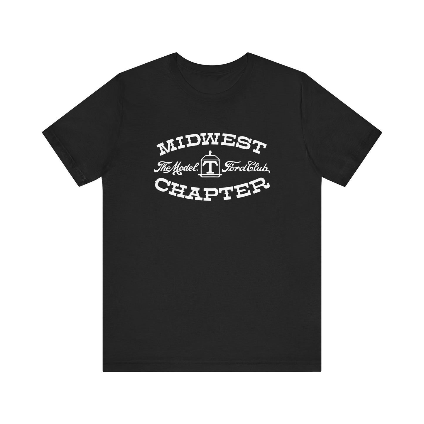 Midwest Chapter - The Model T Ford Club (front logo) T-Shirt