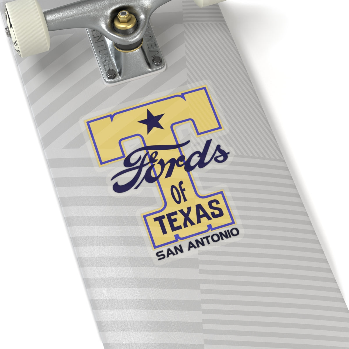 T Fords of Texas (transparent or white) Kiss-Cut Stickers - Great for your "T" or trailer