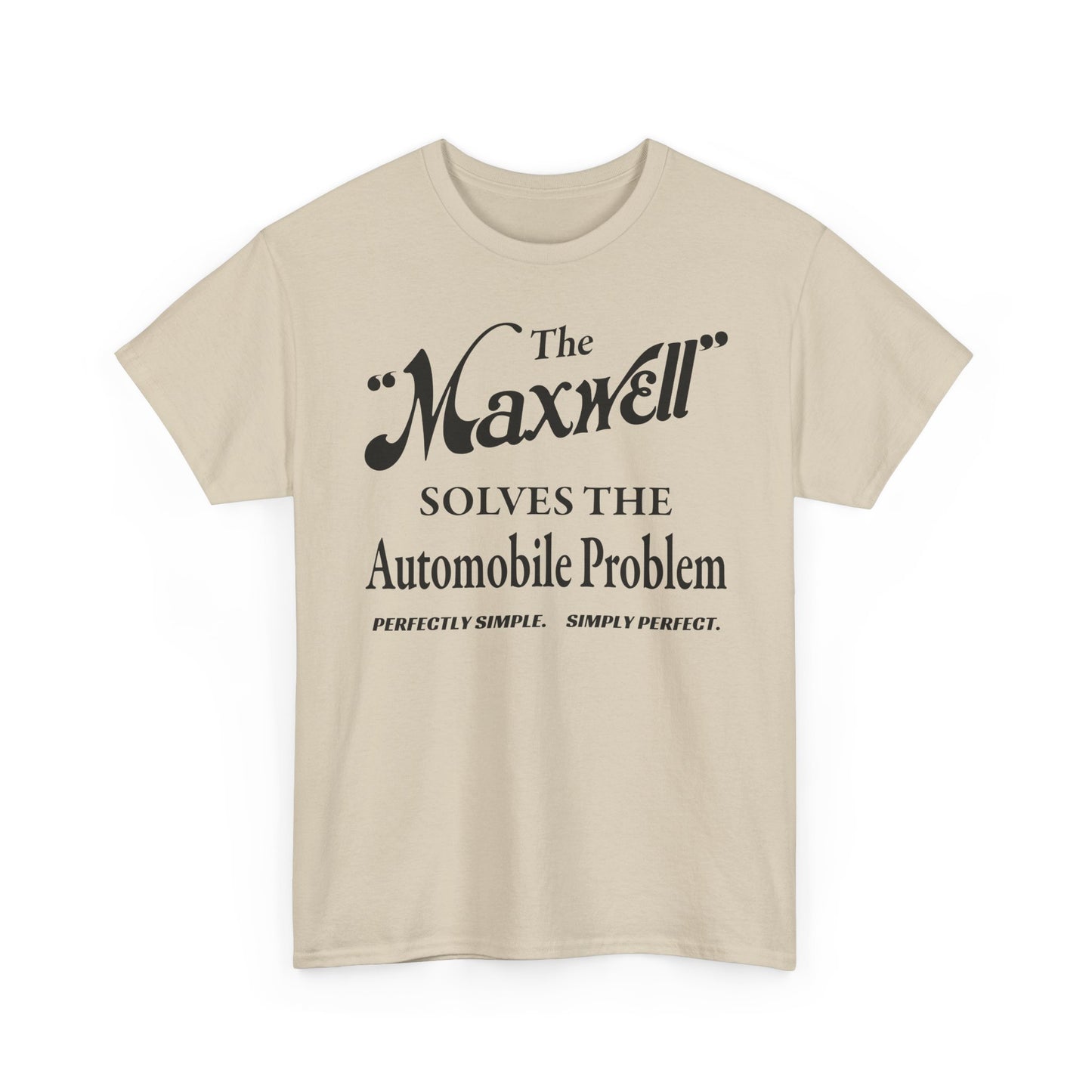 Maxwell Briscoe Motor Club – Vintage Style Unisex Heavy Cotton T-Shirt, Car Enthusiast Gift, Retro Graphic Tee, Casual Wear