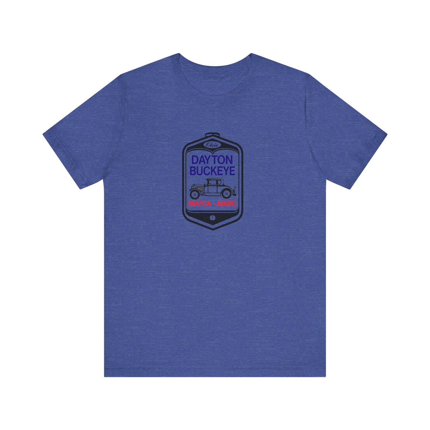Dayton Buckeye (large front logo) Unisex Jersey Short Sleeve Tee