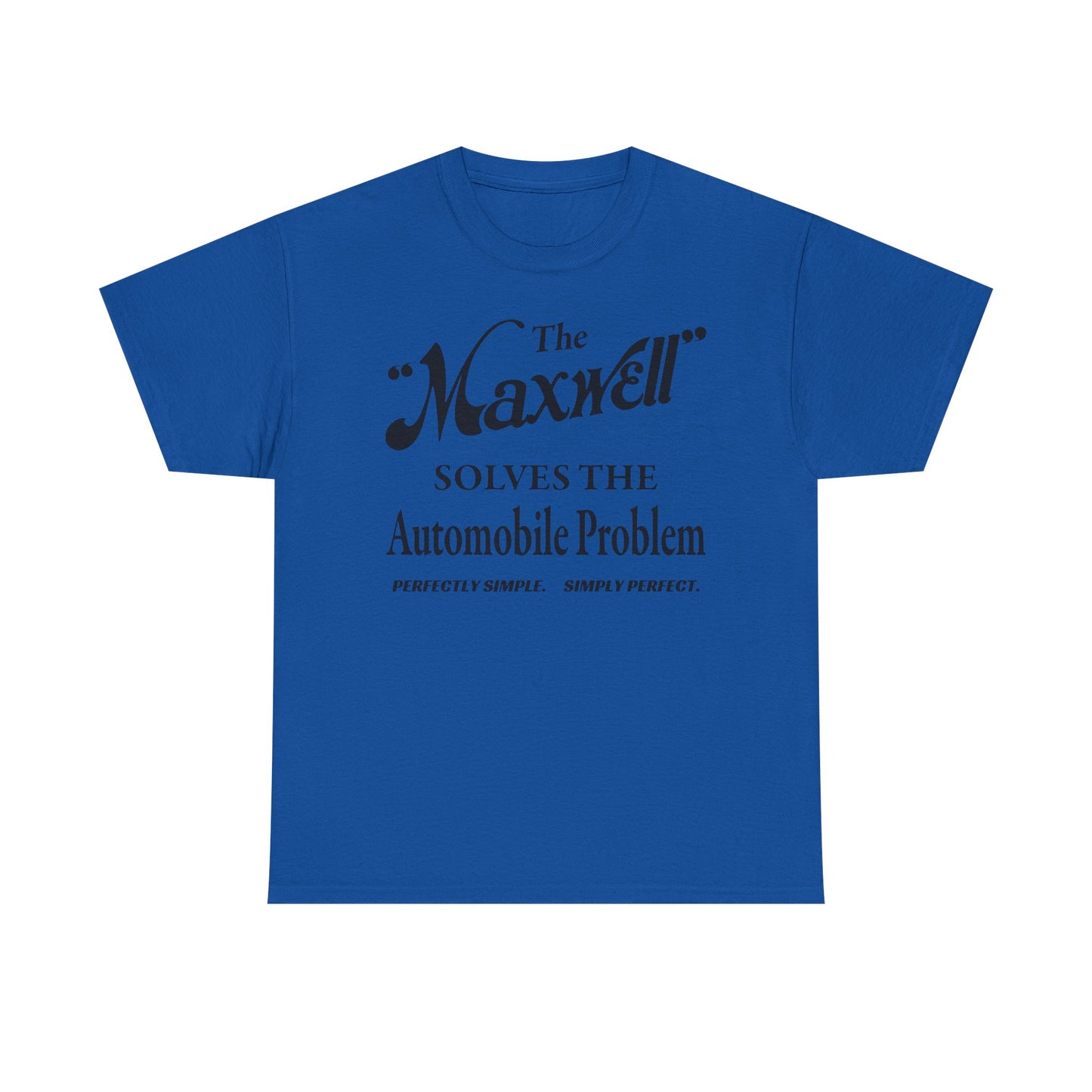 Maxwell Briscoe Motor Club – Vintage Style Unisex Heavy Cotton T-Shirt, Car Enthusiast Gift, Retro Graphic Tee, Casual Wear