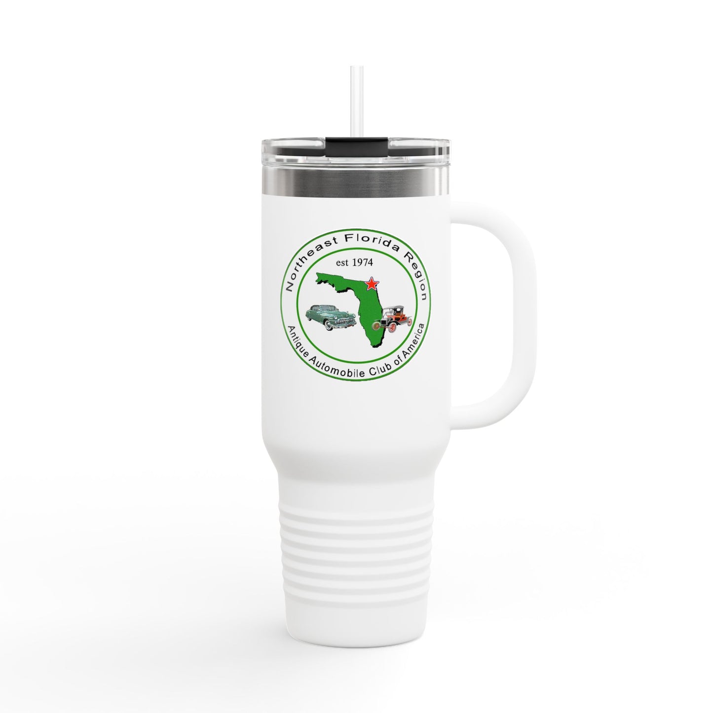 Northeast Florida Region AACA Insulated Travel Mug - Perfect for Road Trips & Outdoor Adventures